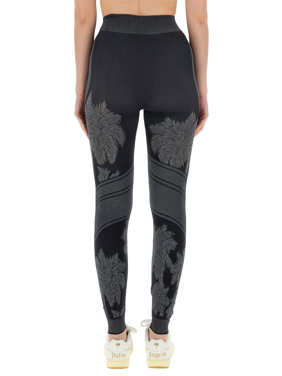 Shop Palm Angels Thermal Ski Pants In Black