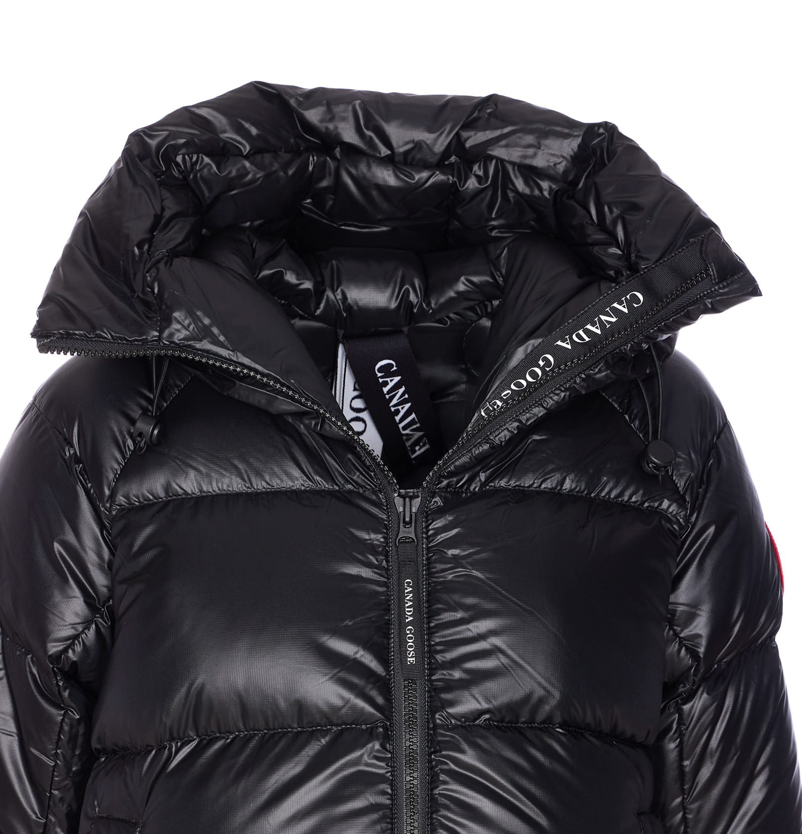 Canada Goose High-performance Puffer Jacket With Adjustable Hood In Black