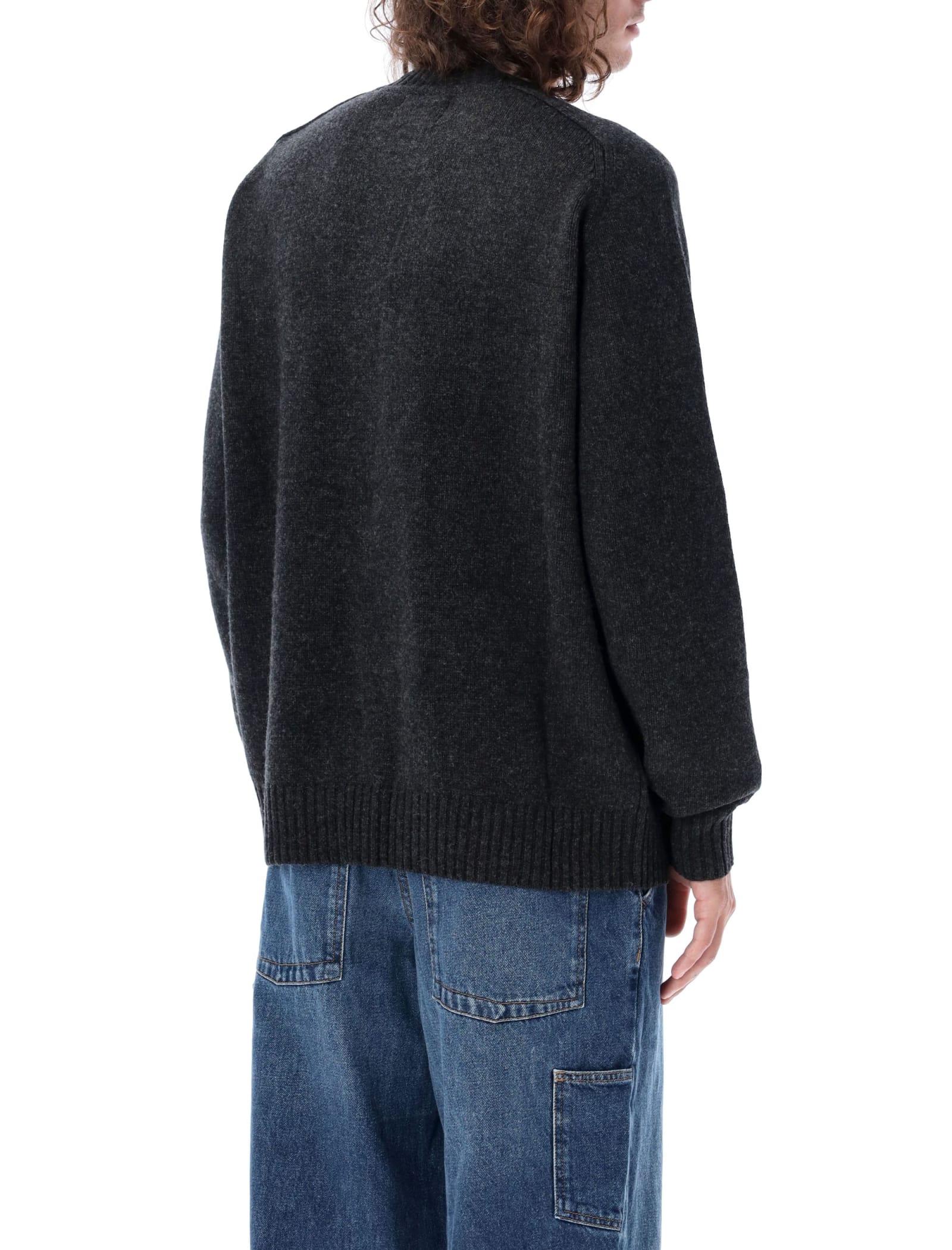 Shop Isabel Marant Iron Knit In Antracite