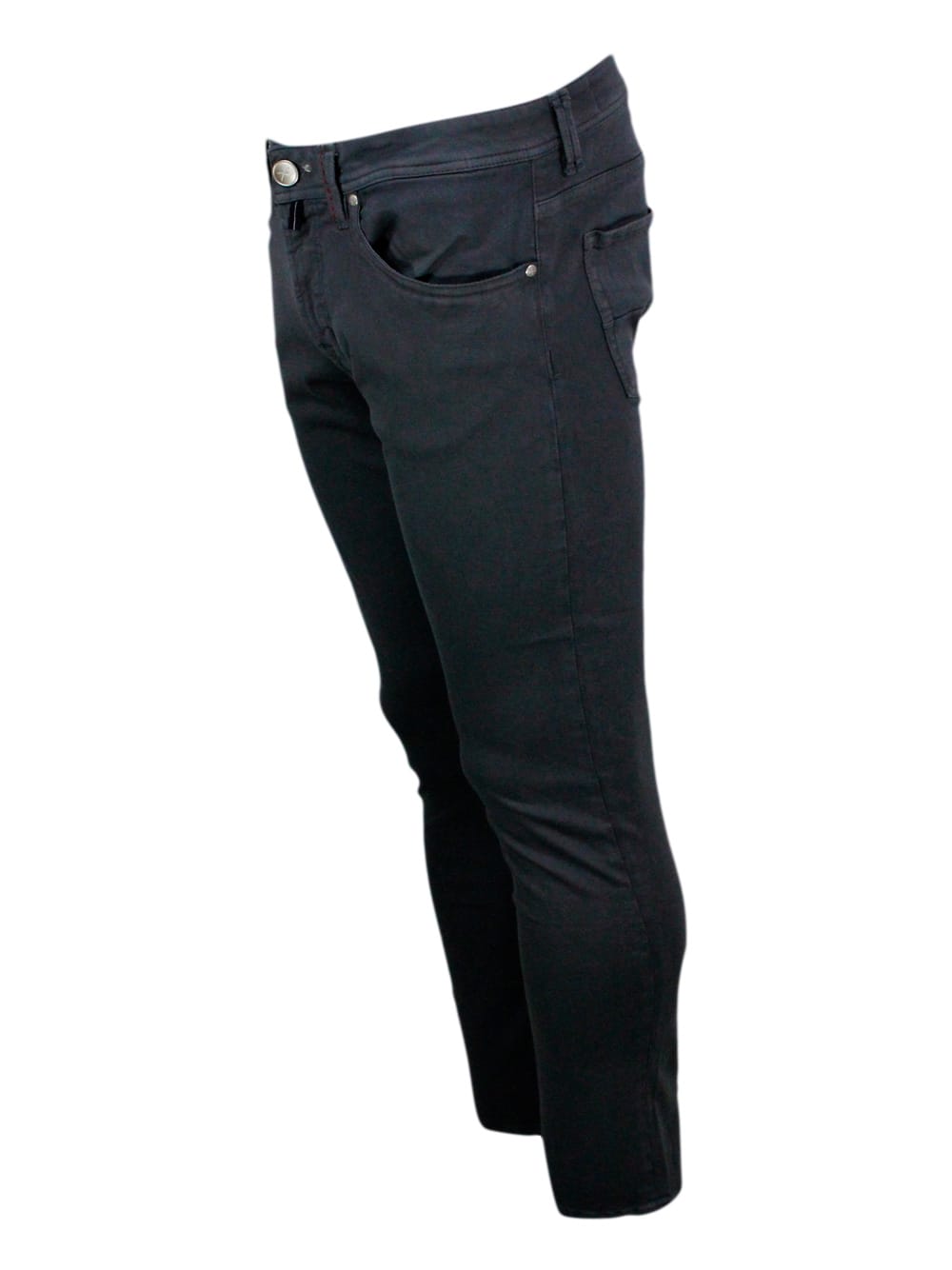 Shop Sartoria Tramarossa Pants In Grey Steel