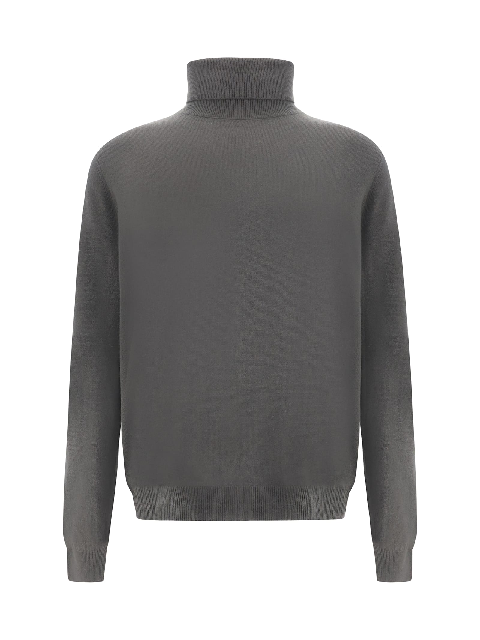 Shop Aragona Turtleneck Sweater In Smog