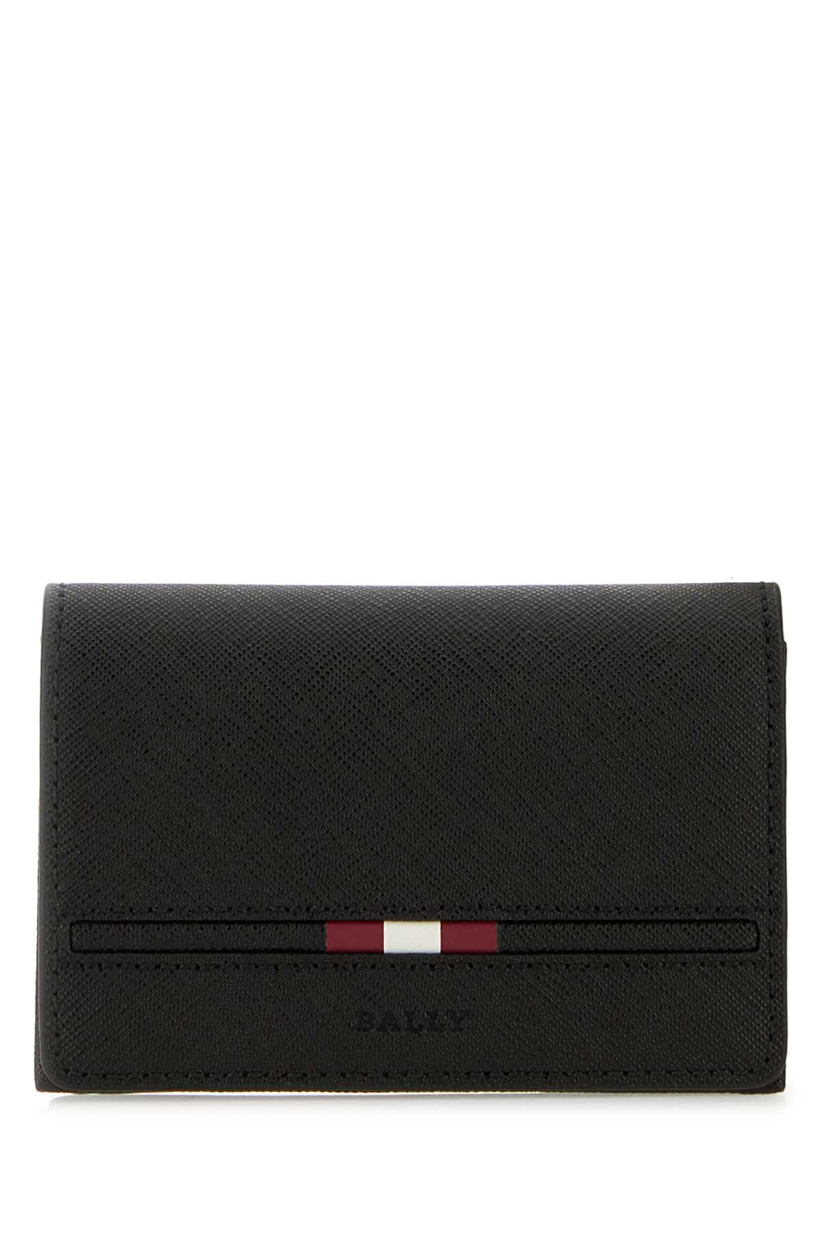 Black Leather Penn Wallet