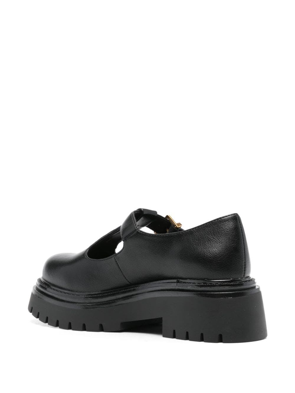 Shop Twinset Loafer In Black