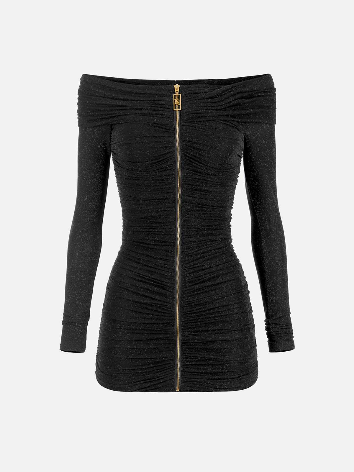 Shop Elisabetta Franchi Abito In Nero