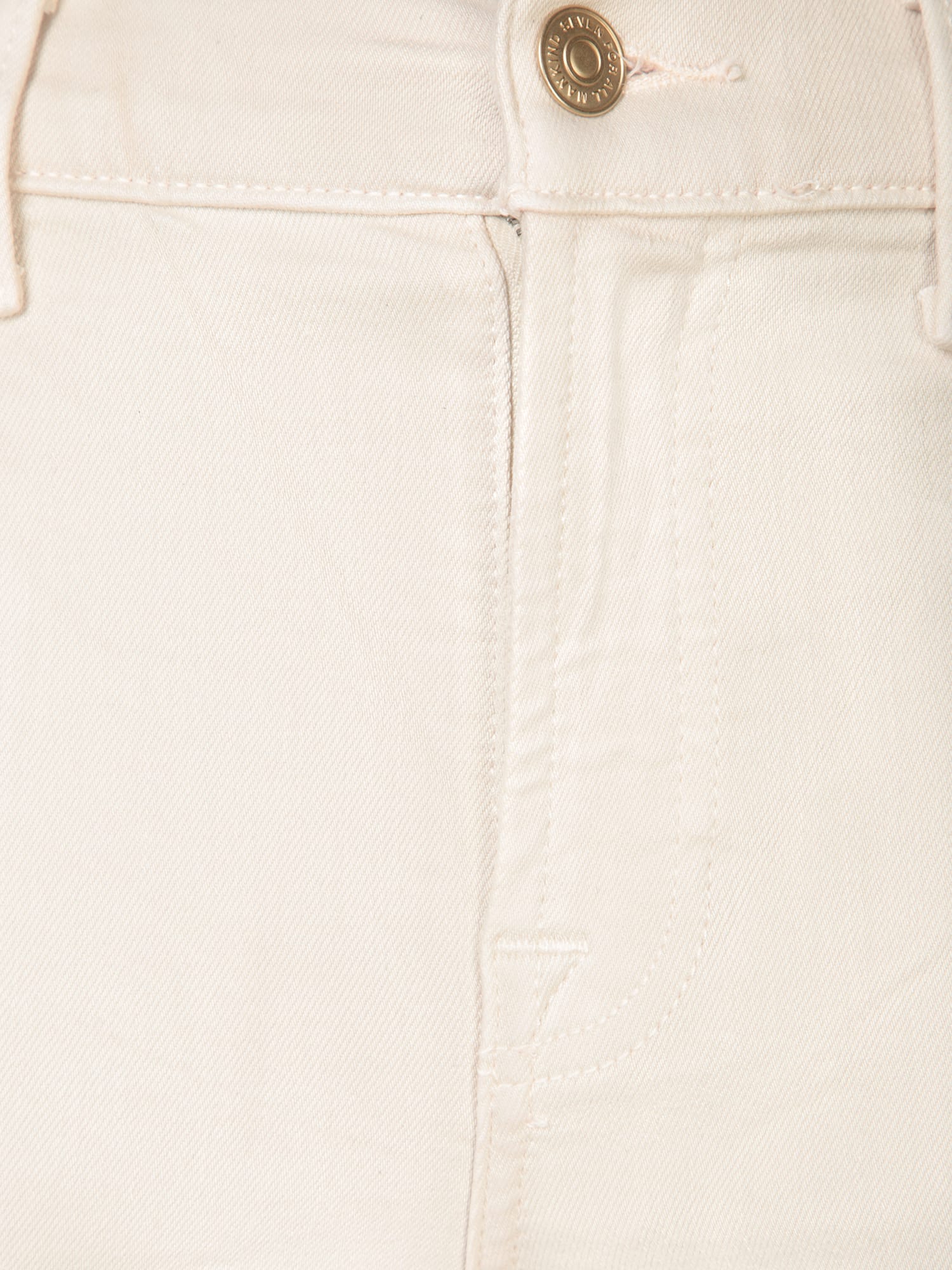 Shop 7 For All Mankind Ivory Coated Bootcut Jeans In White