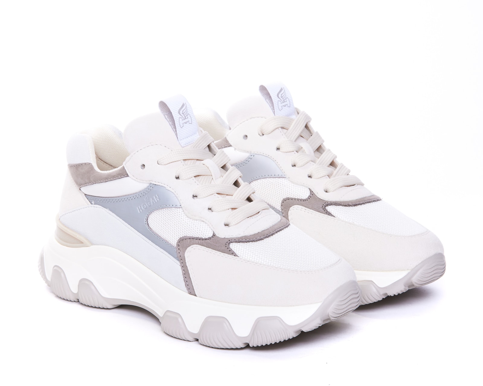 Shop Hogan Hyperactive Sneakers In White