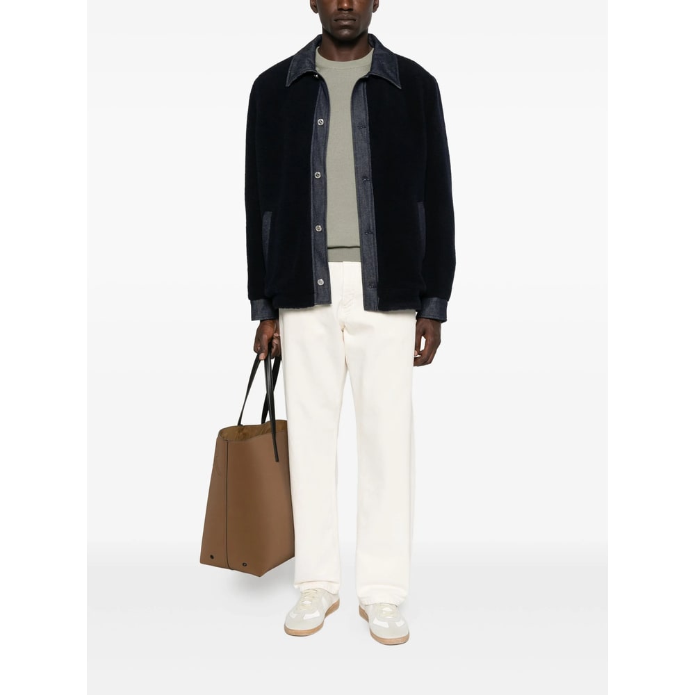 Apc A.p.c. Outerwears In Blue