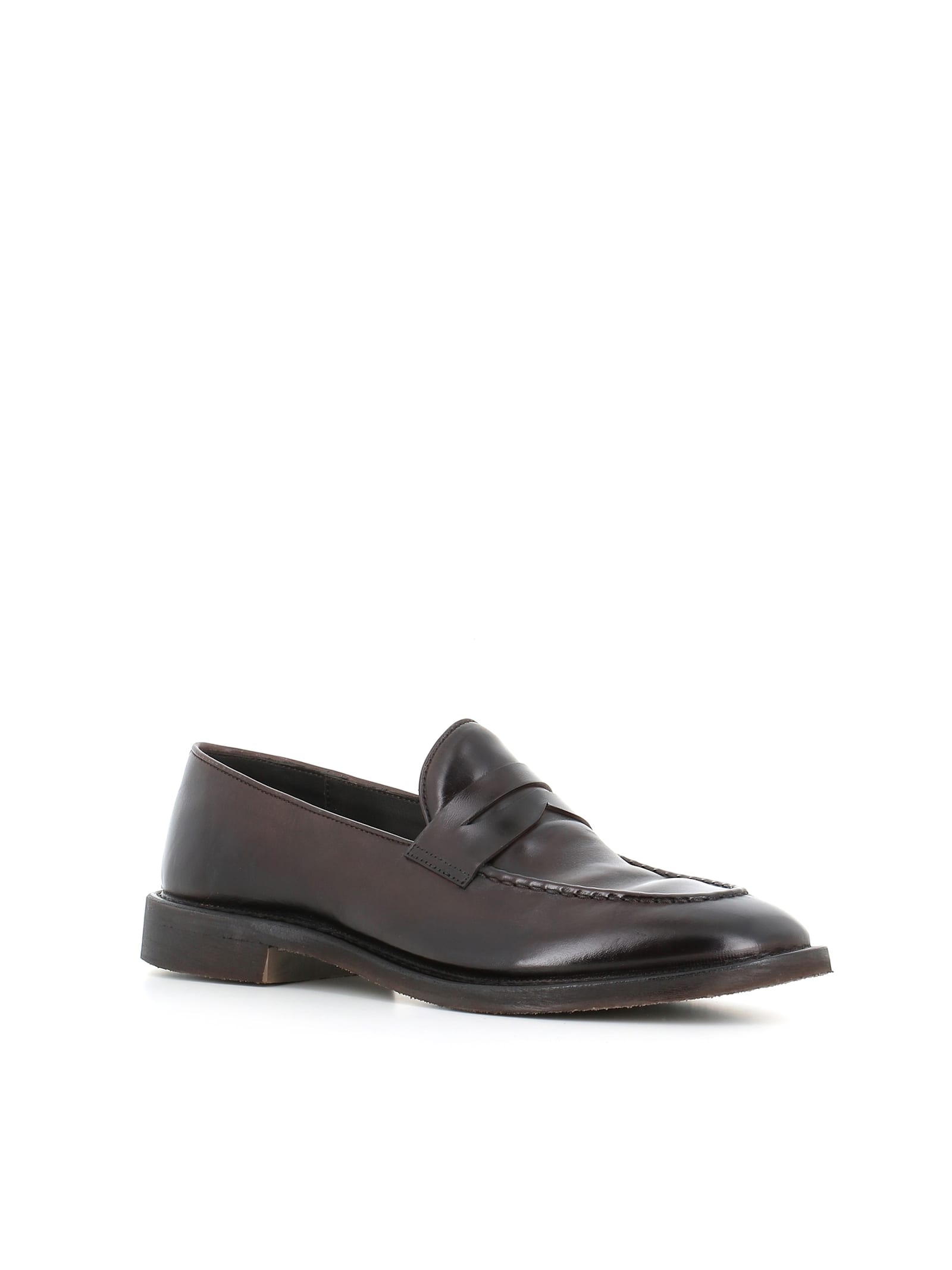 Alberto Fasciani Loafer Jason 94001 In Mahogany
