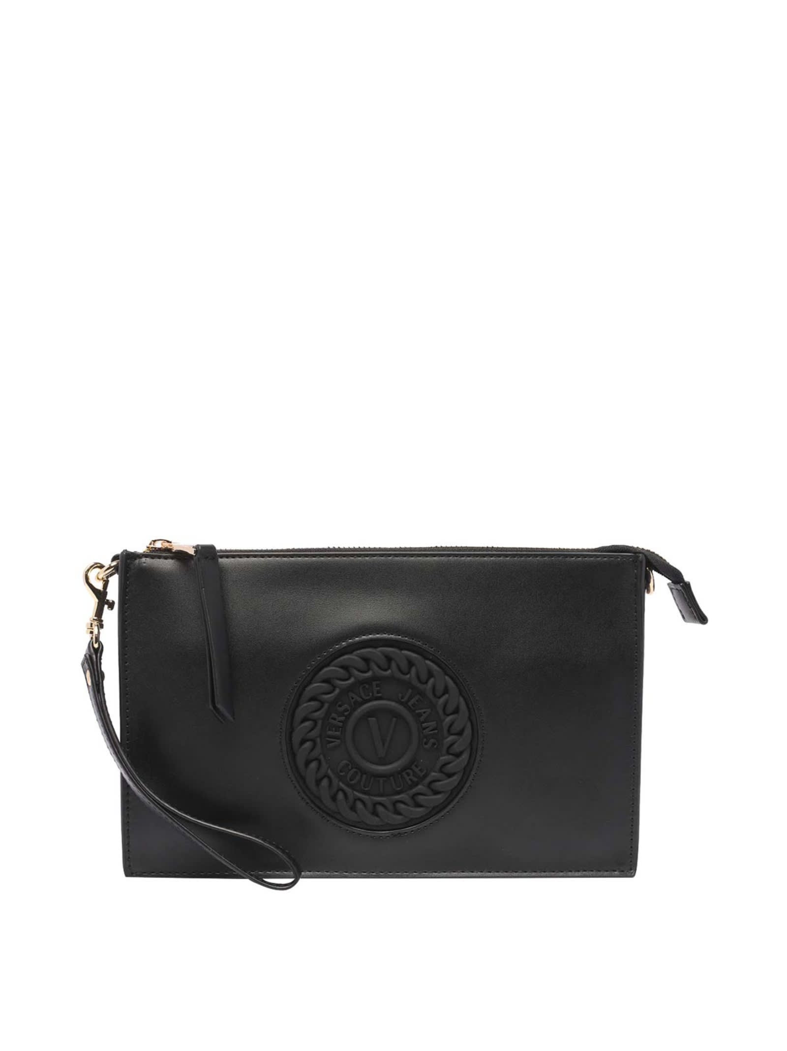 Shop Versace Jeans Couture Bag In Black