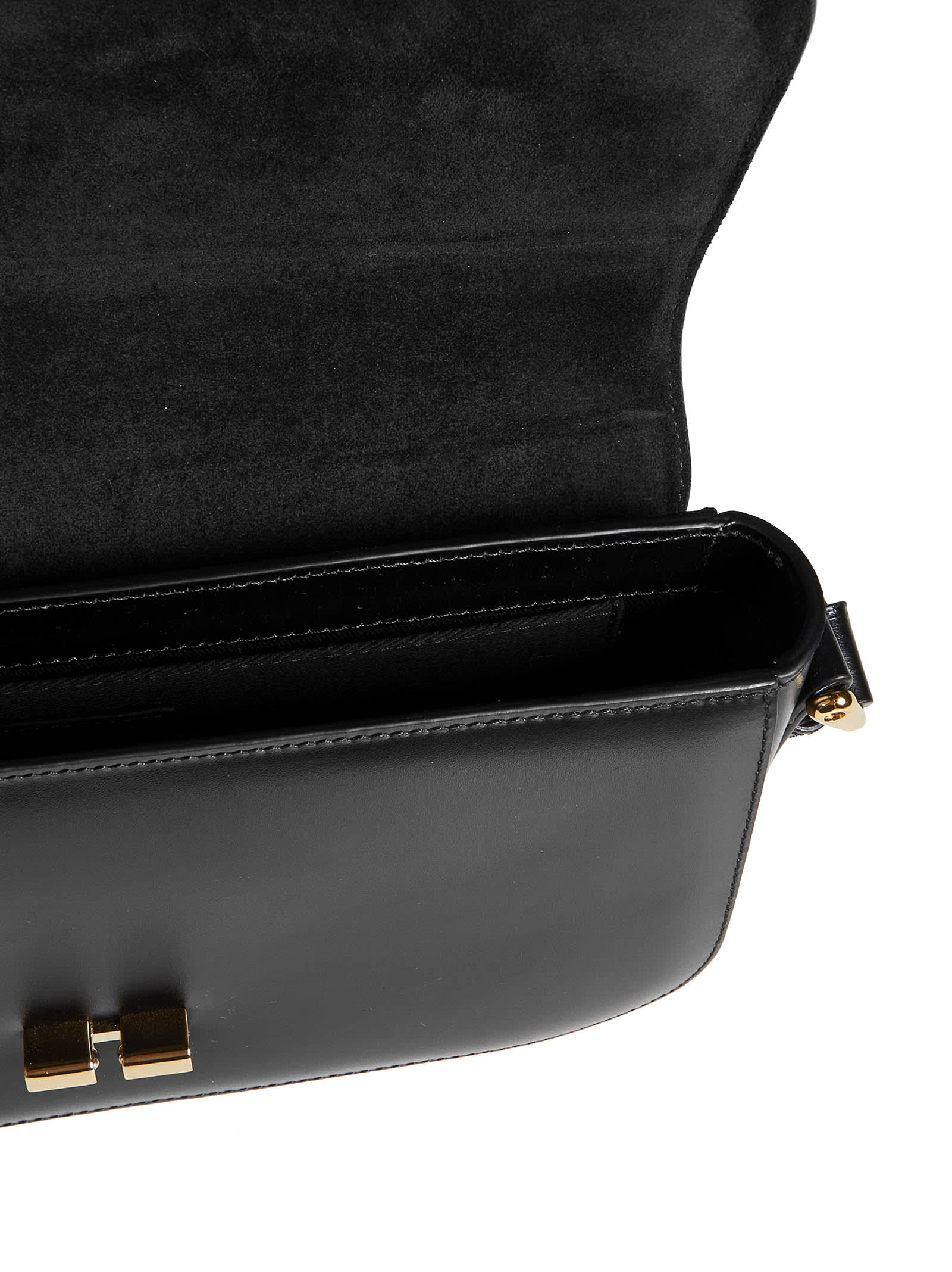 Shop Apc Grace Baguette Shoulder Bag In Black