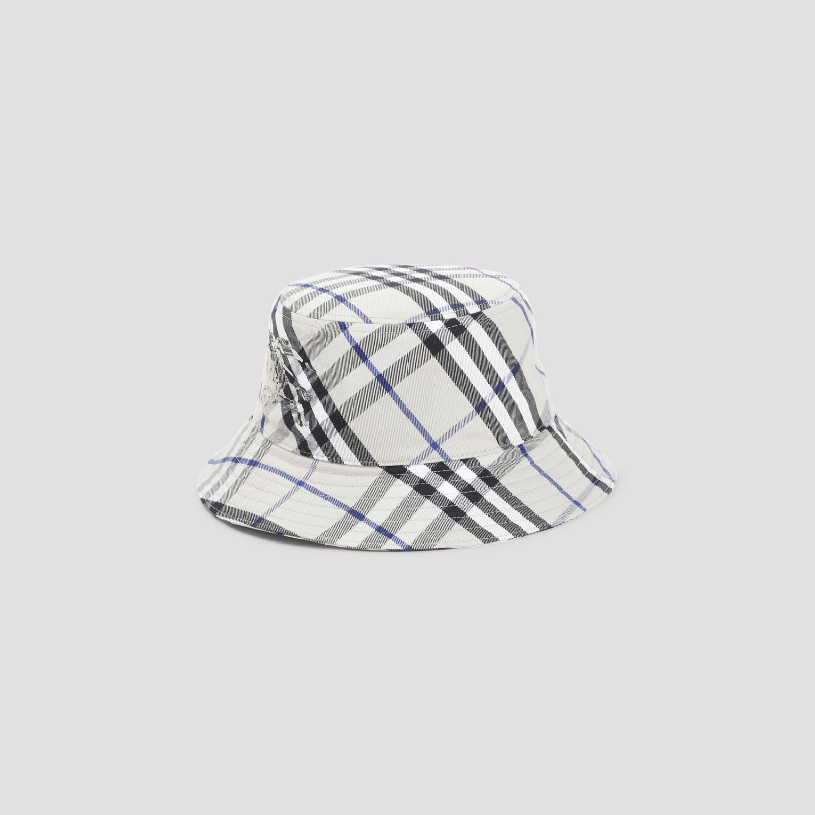 Shop Burberry Recycled Polyester Bucket Hat In Lichen