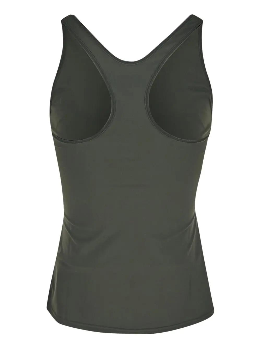 Shop Jil Sander Technical Tank Top In Green