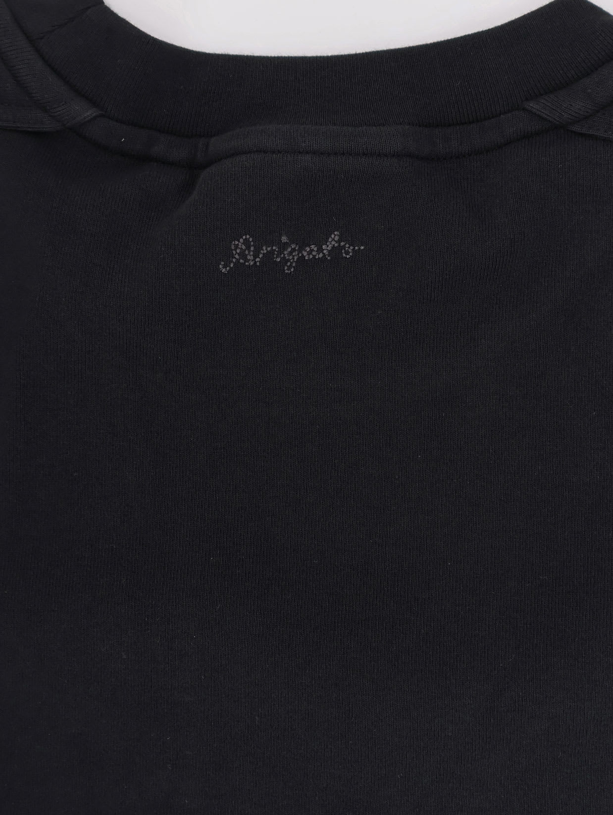 Axel Arigato Cotton T-shirt With Cut Out Details In Black