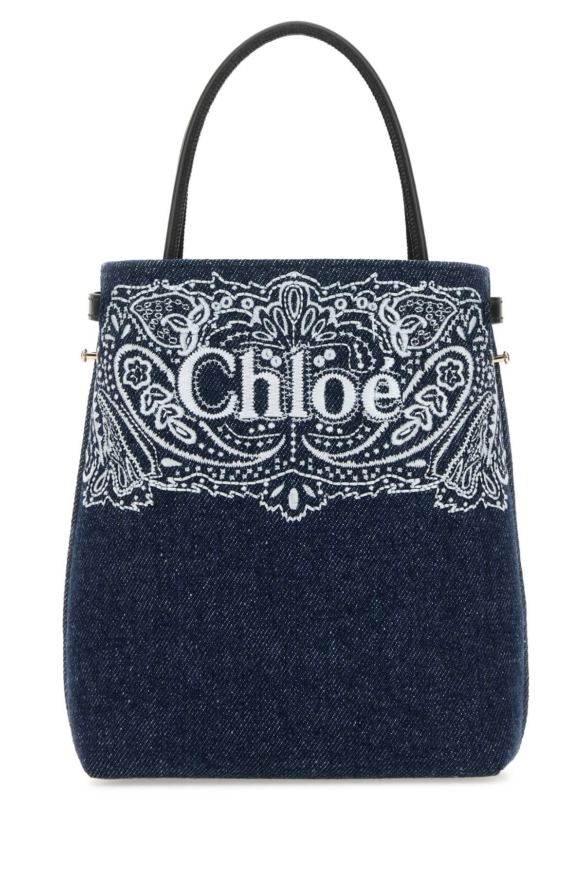 Chloé Denim Micro Sense Handbag