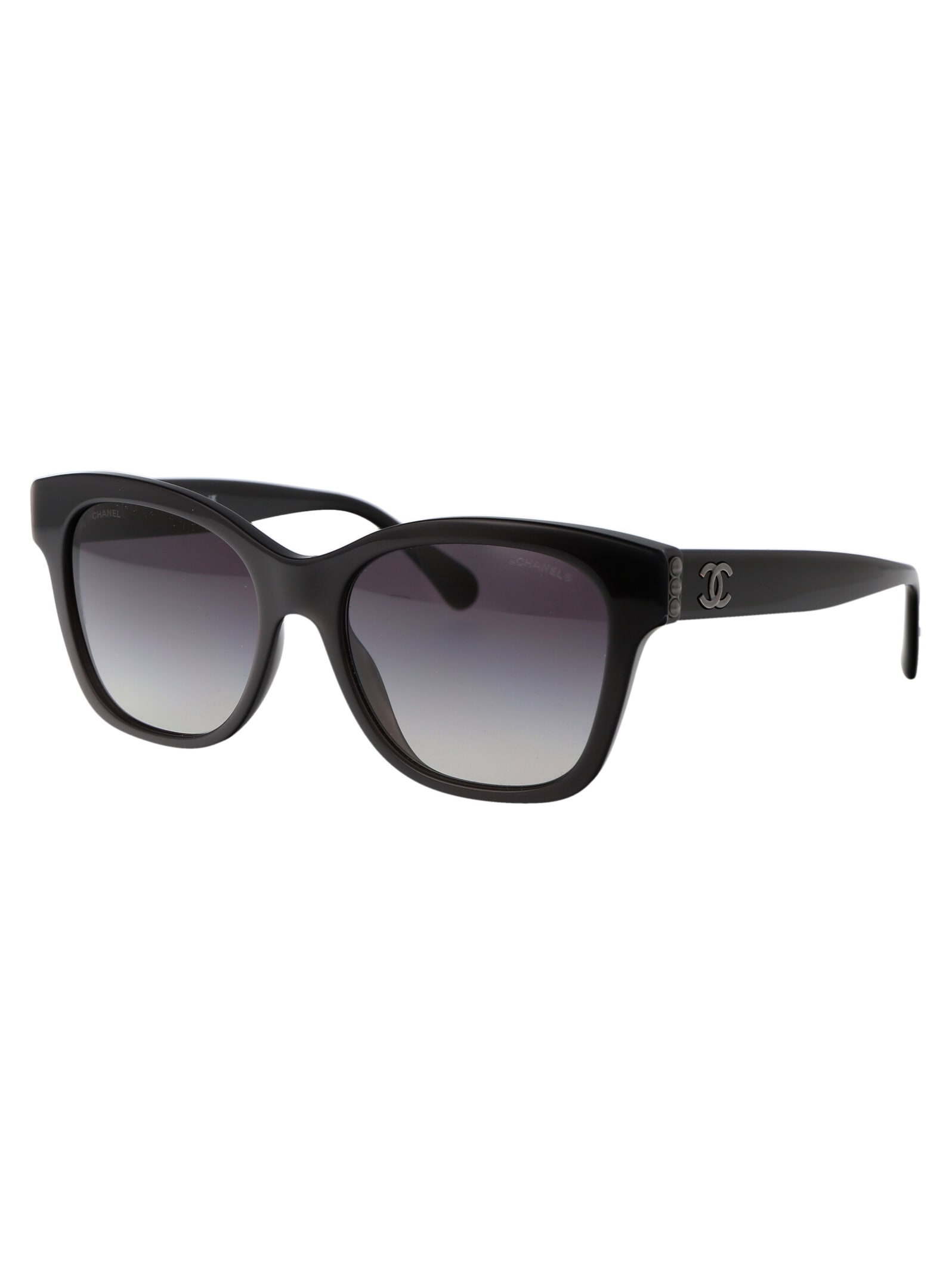 Pre-owned Chanel 0ch5482h Sunglasses In 1716s6