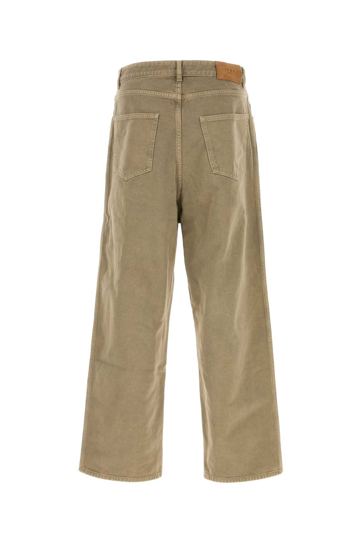 1989 Studio Army Green Denim Chicago Jeans In Light Brown