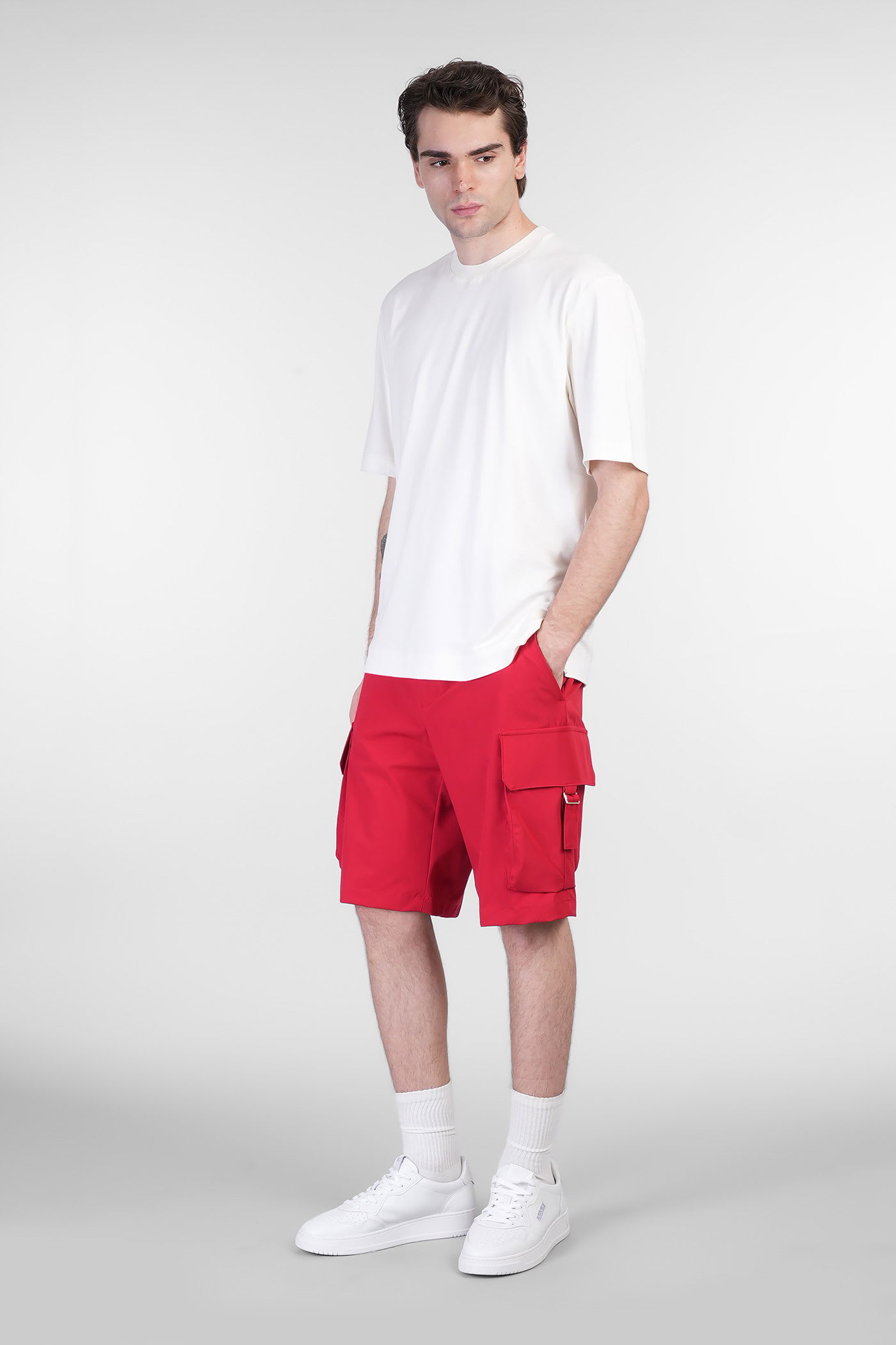 Briglia 1949 Tocqp Shorts In Red Polyamide