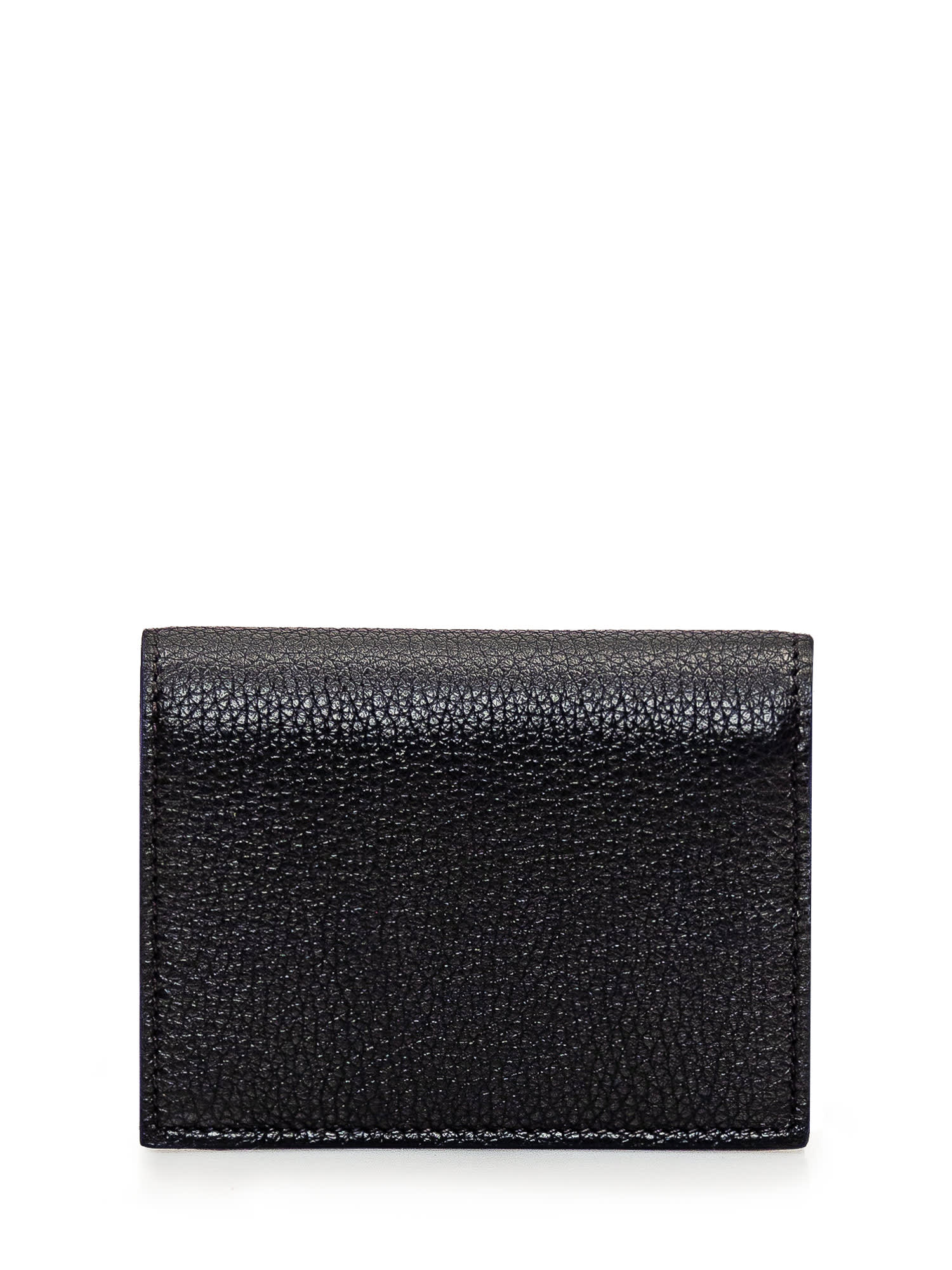 Shop Ferragamo Gancini Wallet In Nero