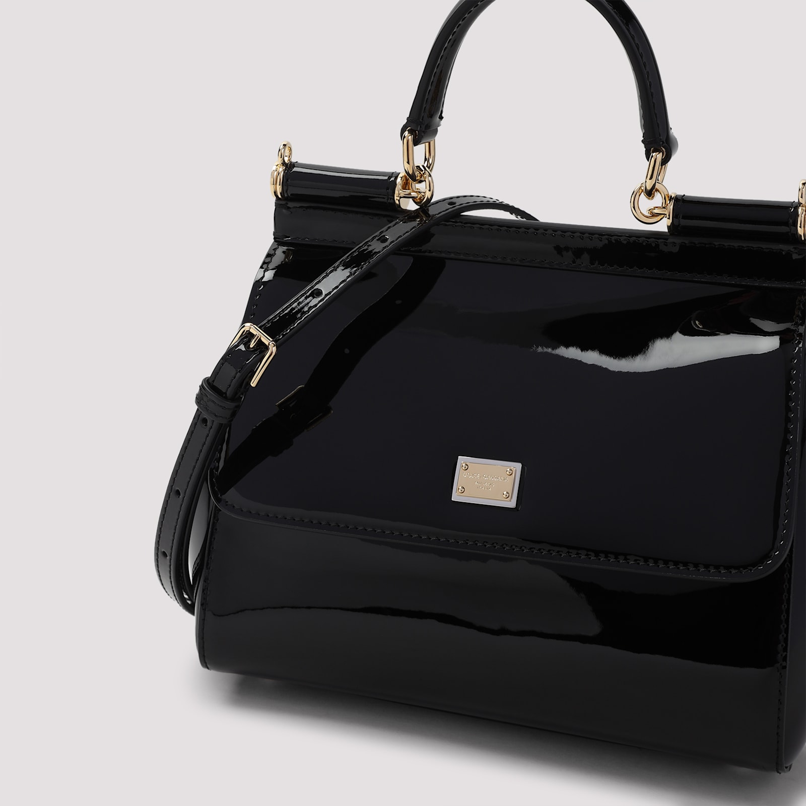Shop Dolce & Gabbana Medium Sicily Handbag In Nero