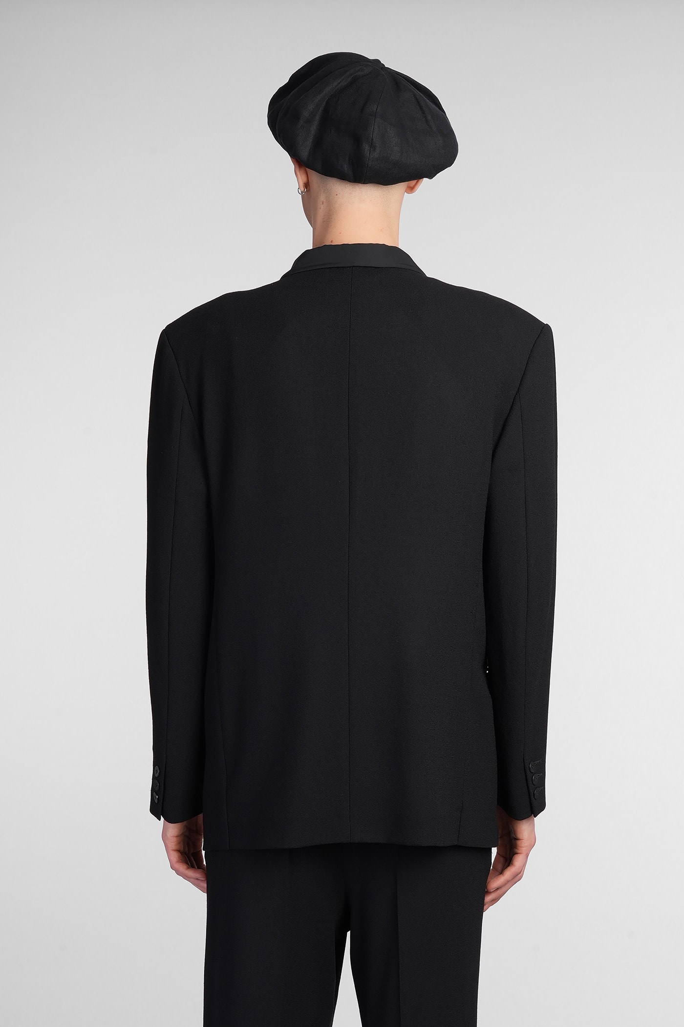 Magliano Blazer In Black Wool In Black