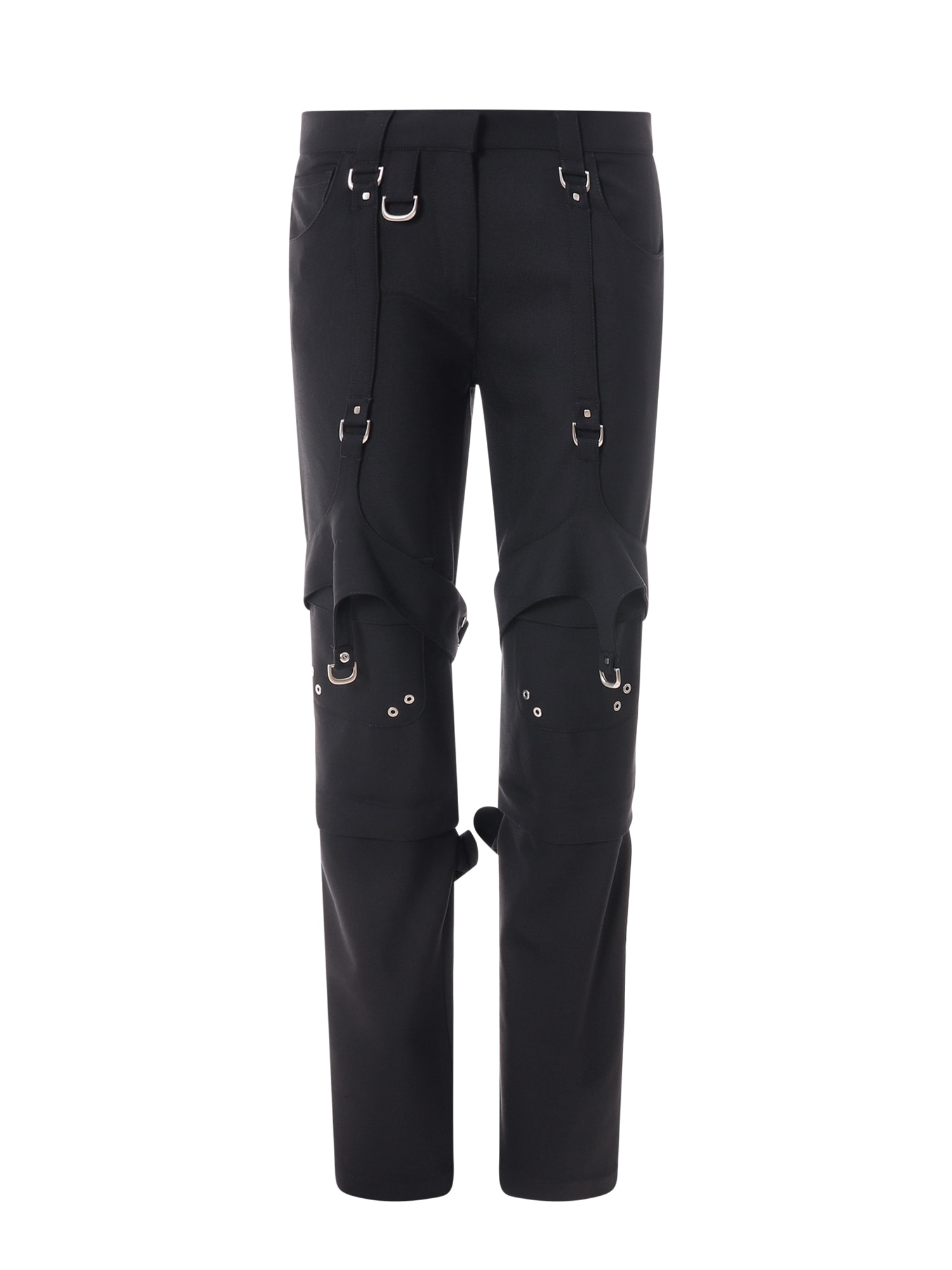 Shop Off-white Trouser In Black