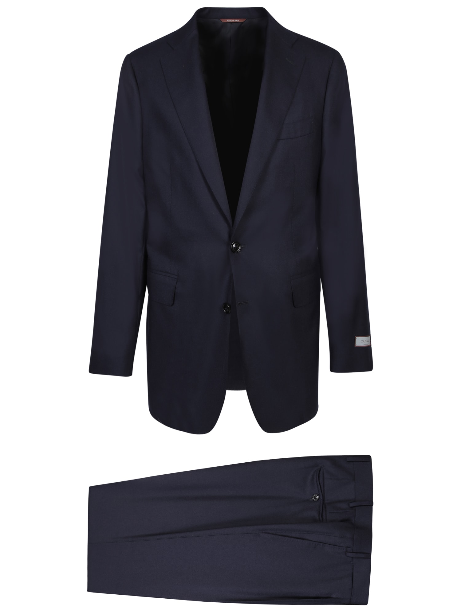 CANALI CAPRI BLUE CASHMERE SUIT 