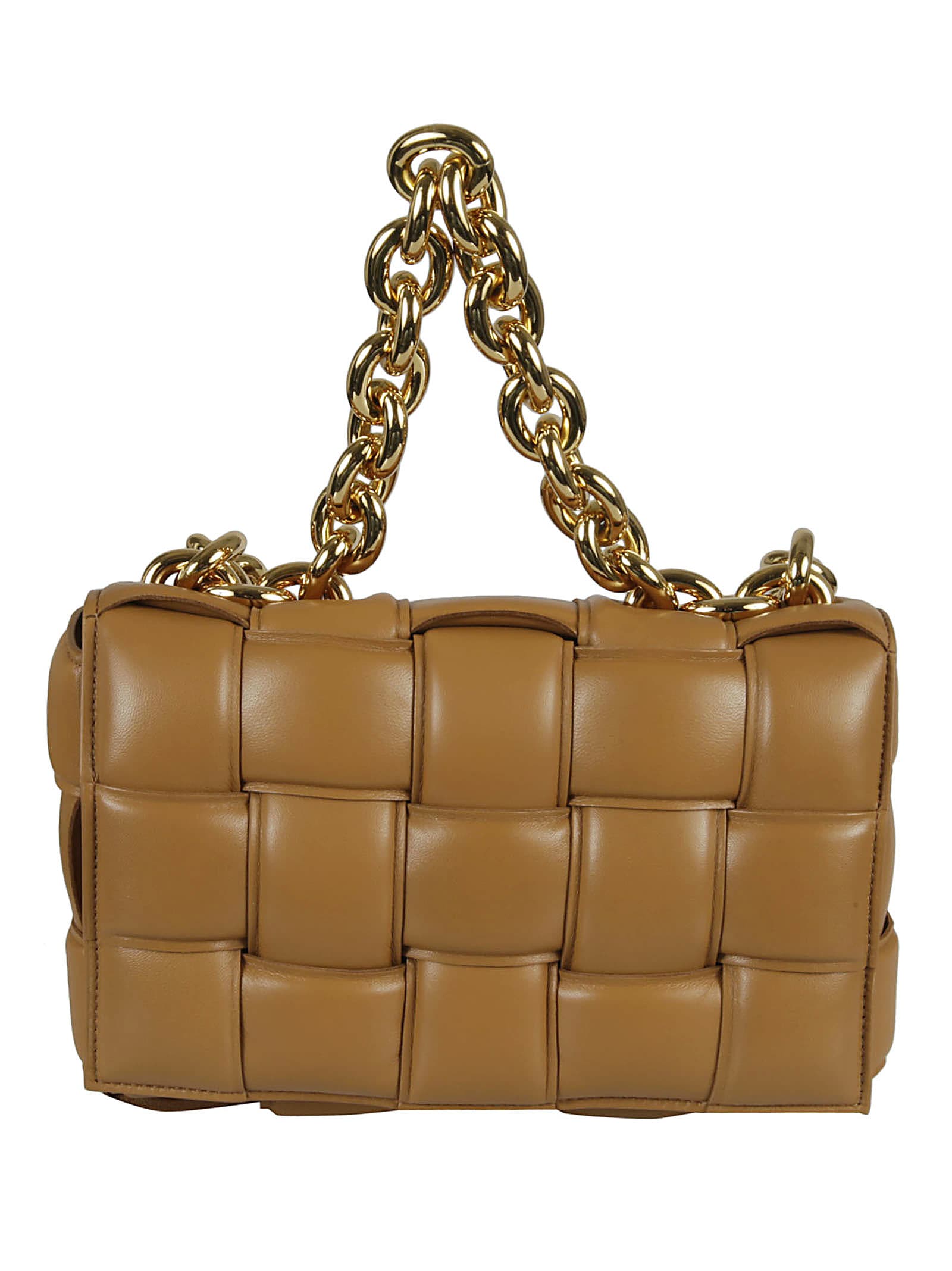 Bottega Veneta Intreccio Casette Chain Shoulder Bag