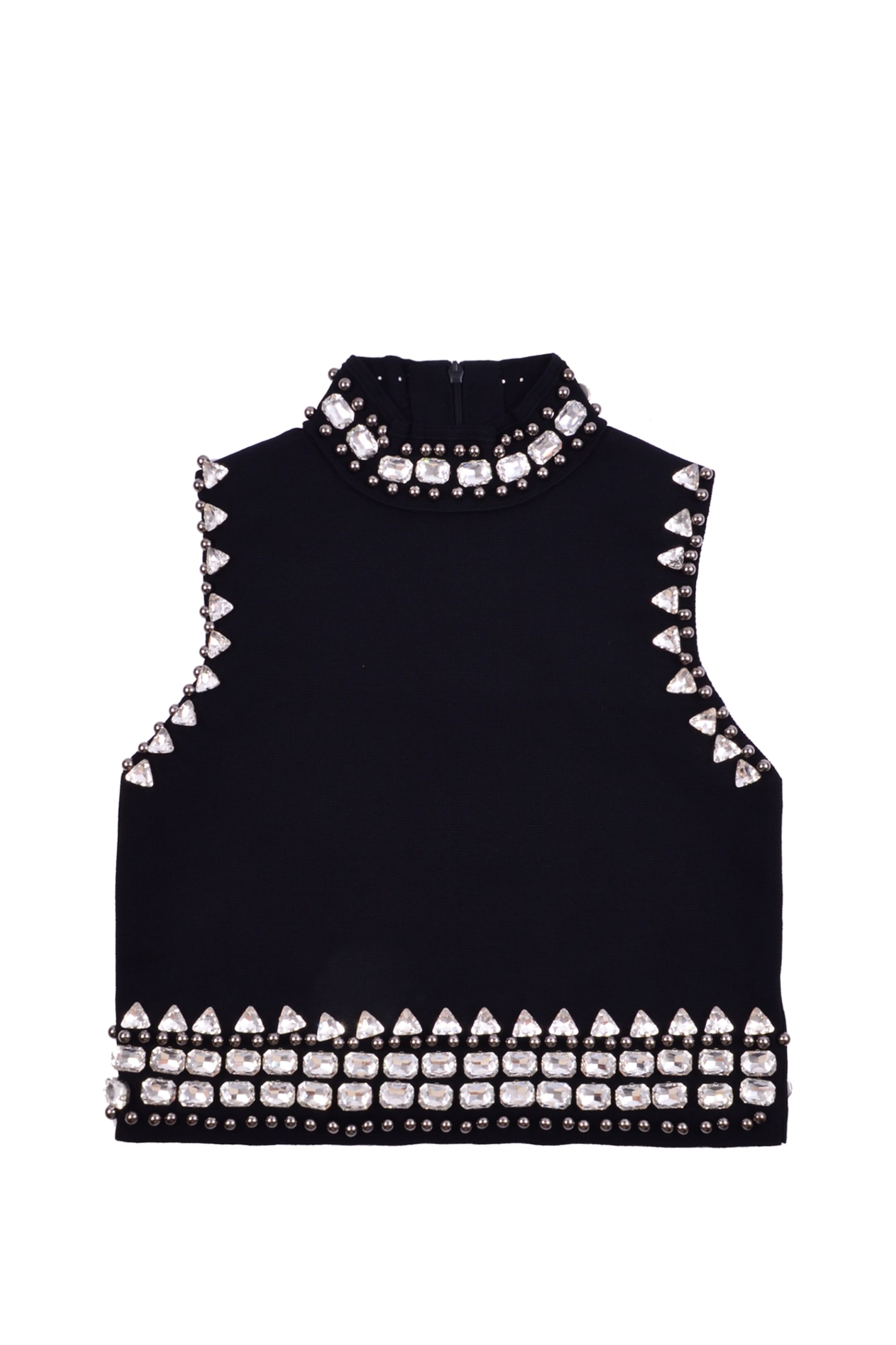Pinko Knit Top With Shiny Details