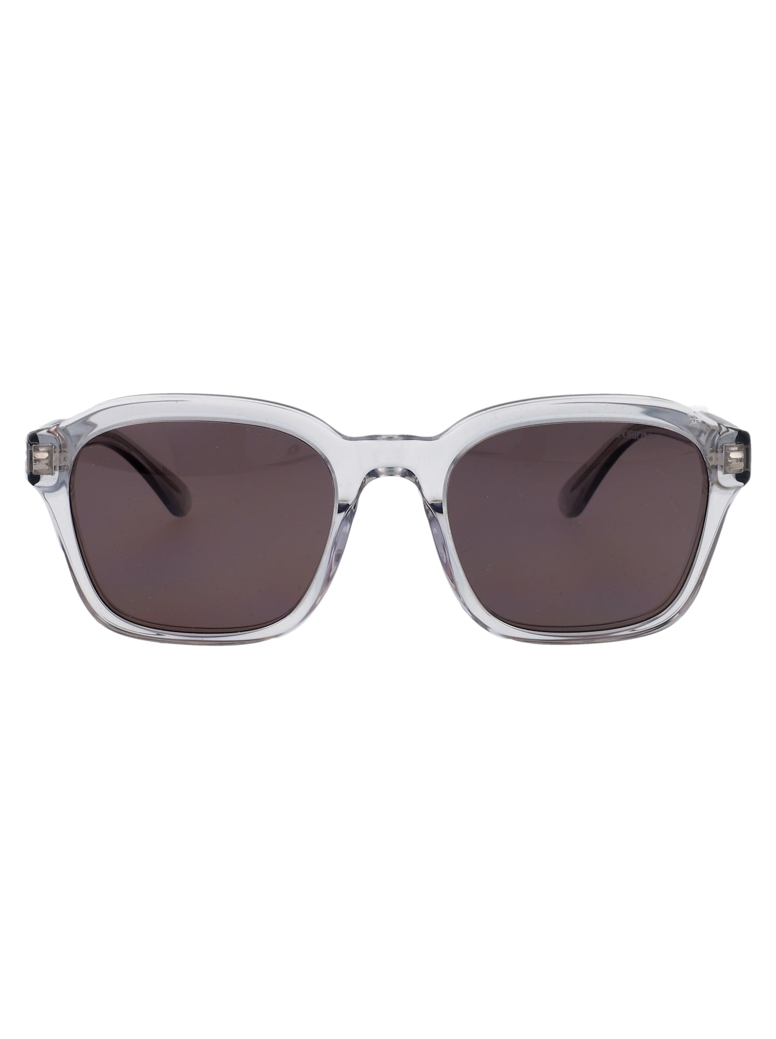 Emporio Armani Geometrical Sunglasses 0 Ea4245 U 62507 N In Neutral