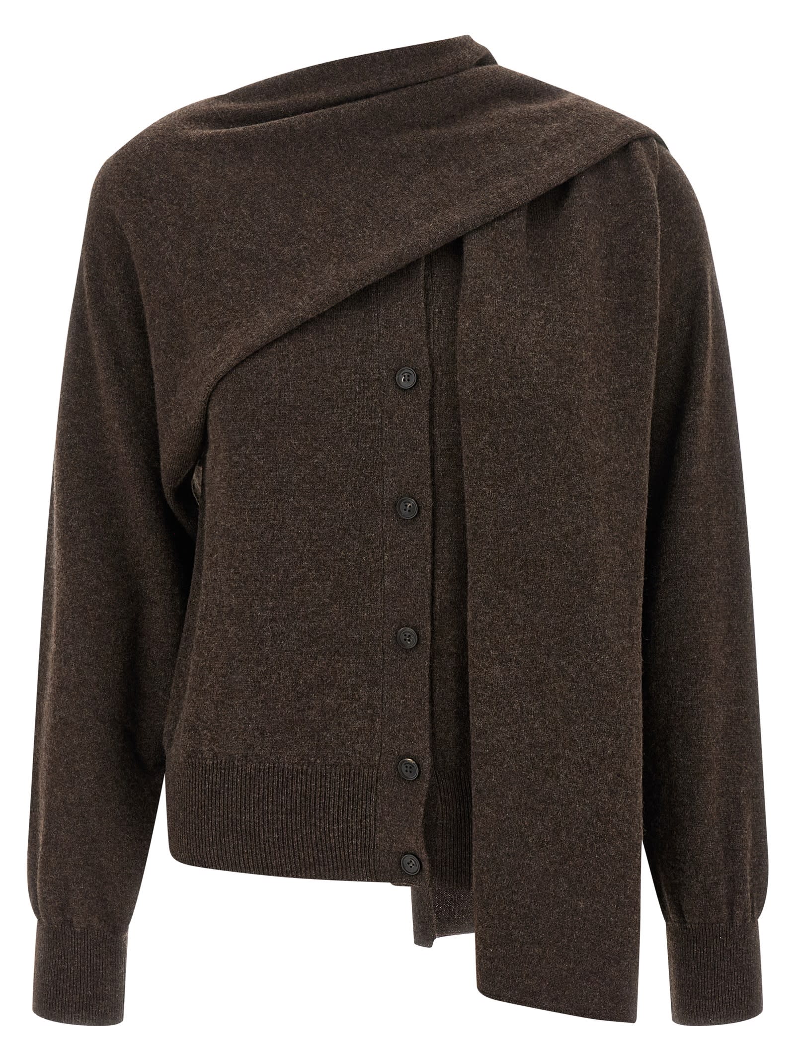 Scarf Cardigan