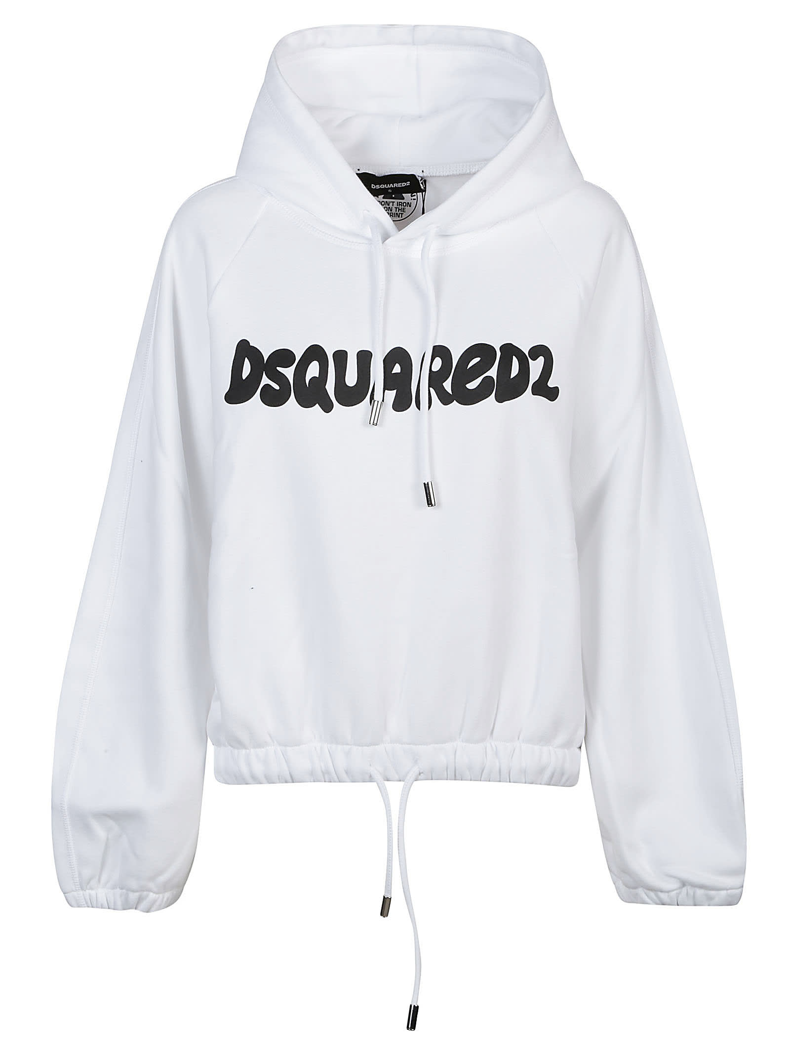 Shop Dsquared2 Onion Fit Sweatshirt In White