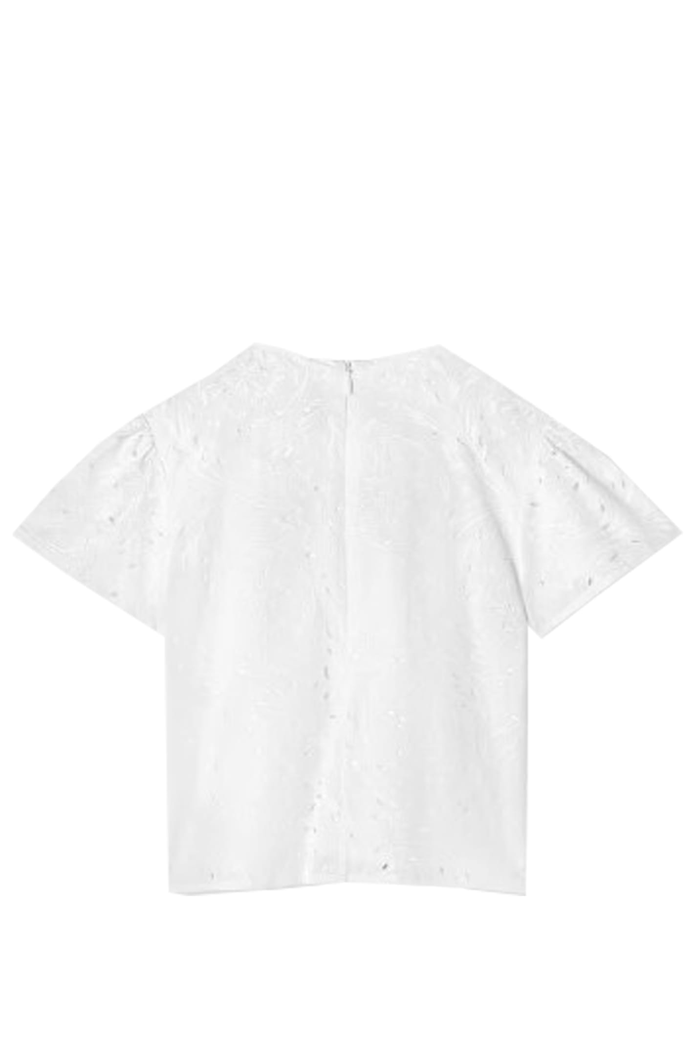 Shop Versace Sangallo Shirt In White