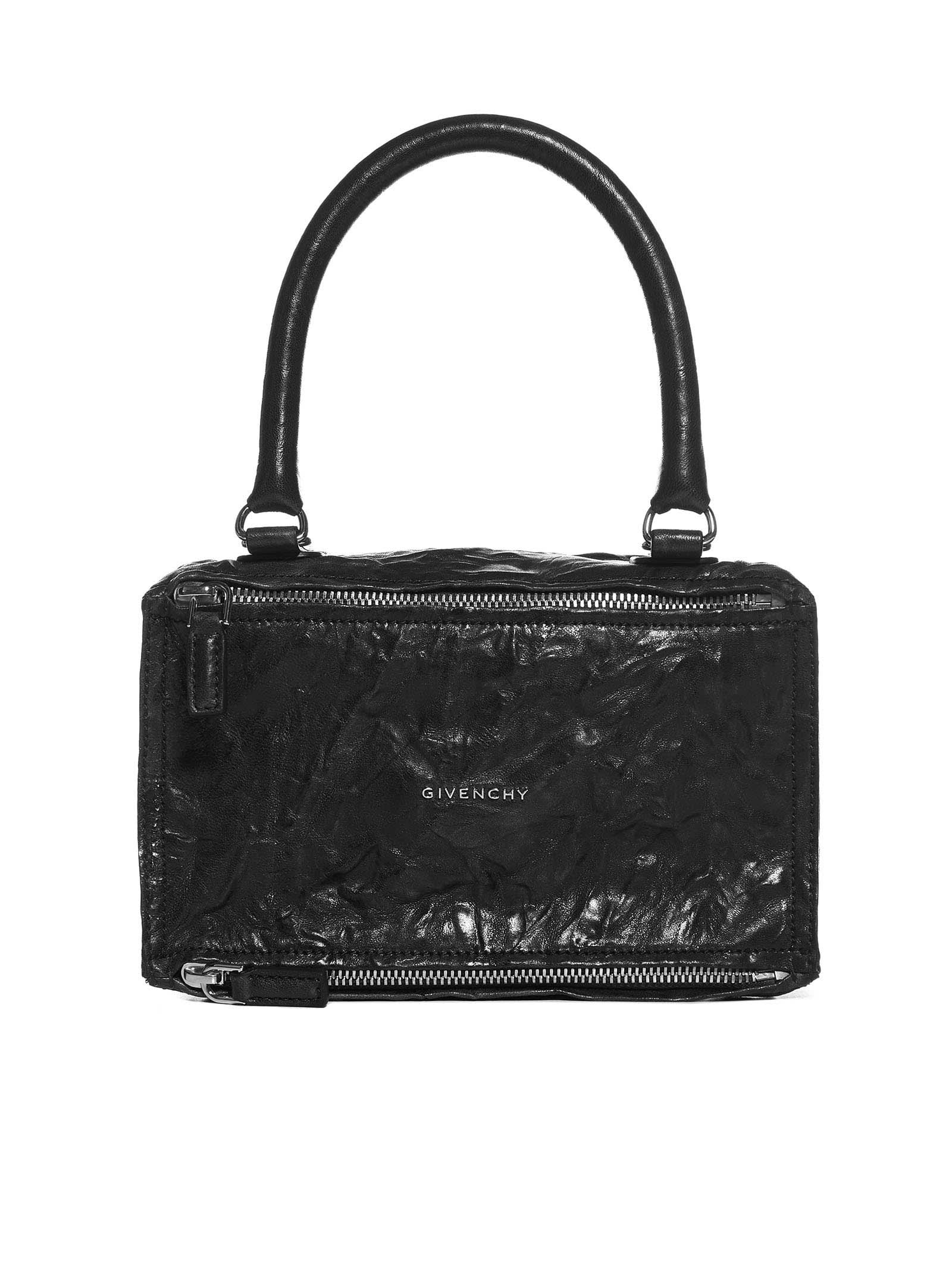 Givenchy Pandora Wrinkled Leather Small Bag