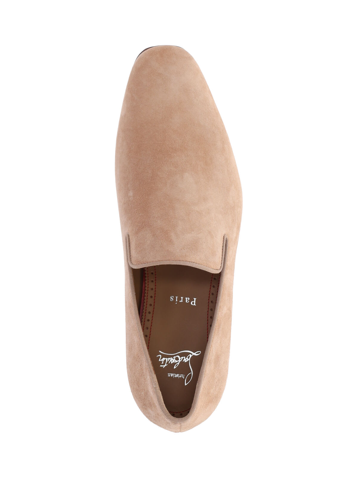 Christian Louboutin Dandelion Loafers In Neutral