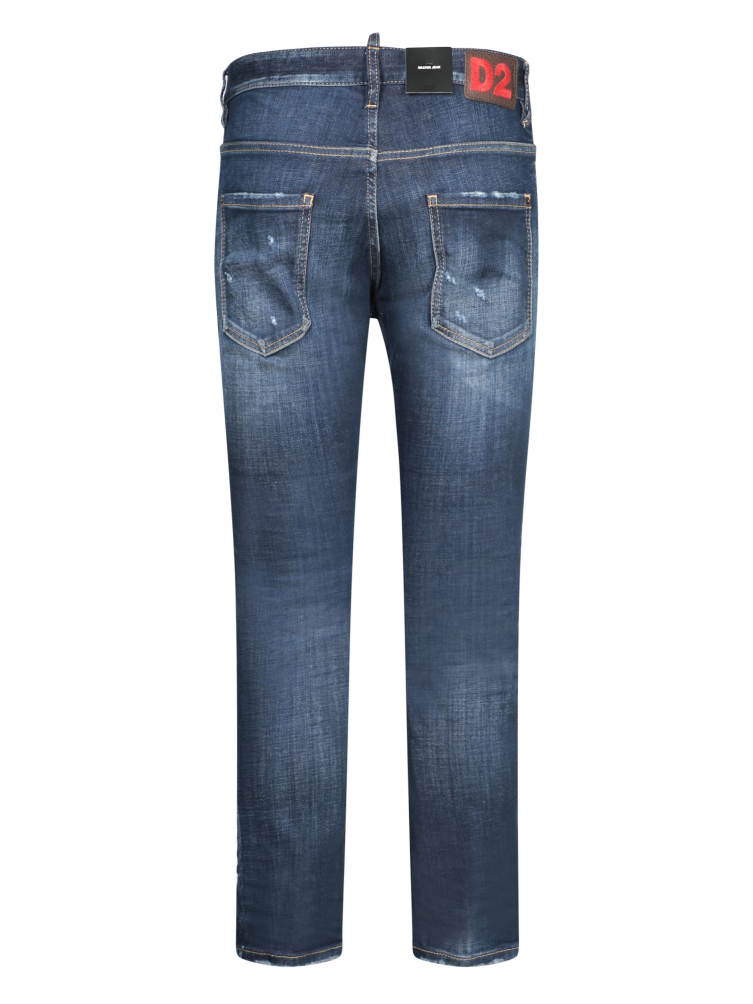 Shop Dsquared2 Slim Skater Blue Jeans