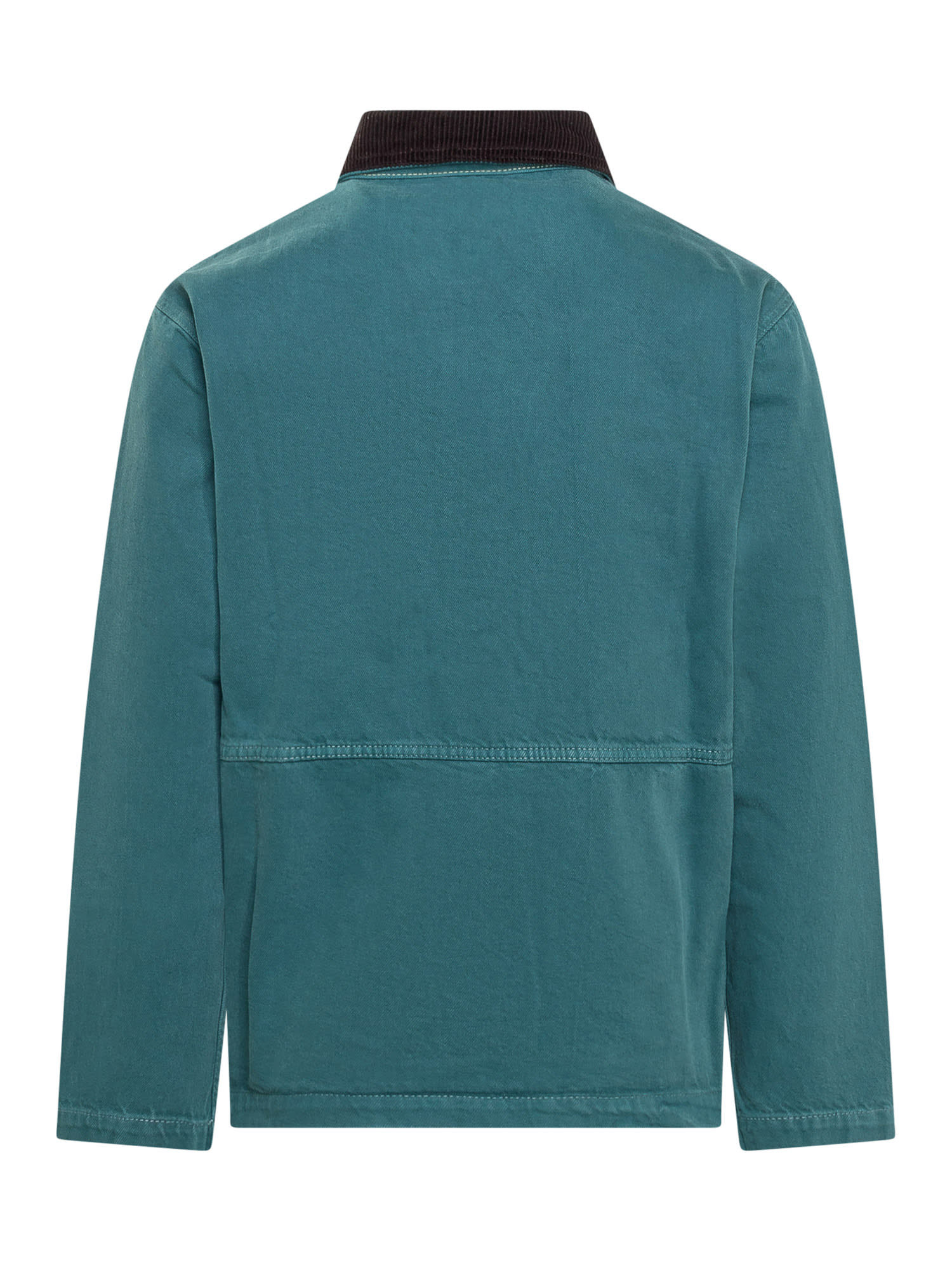 Shop Drôle De Monsieur La Veste Denim Jacket In Green