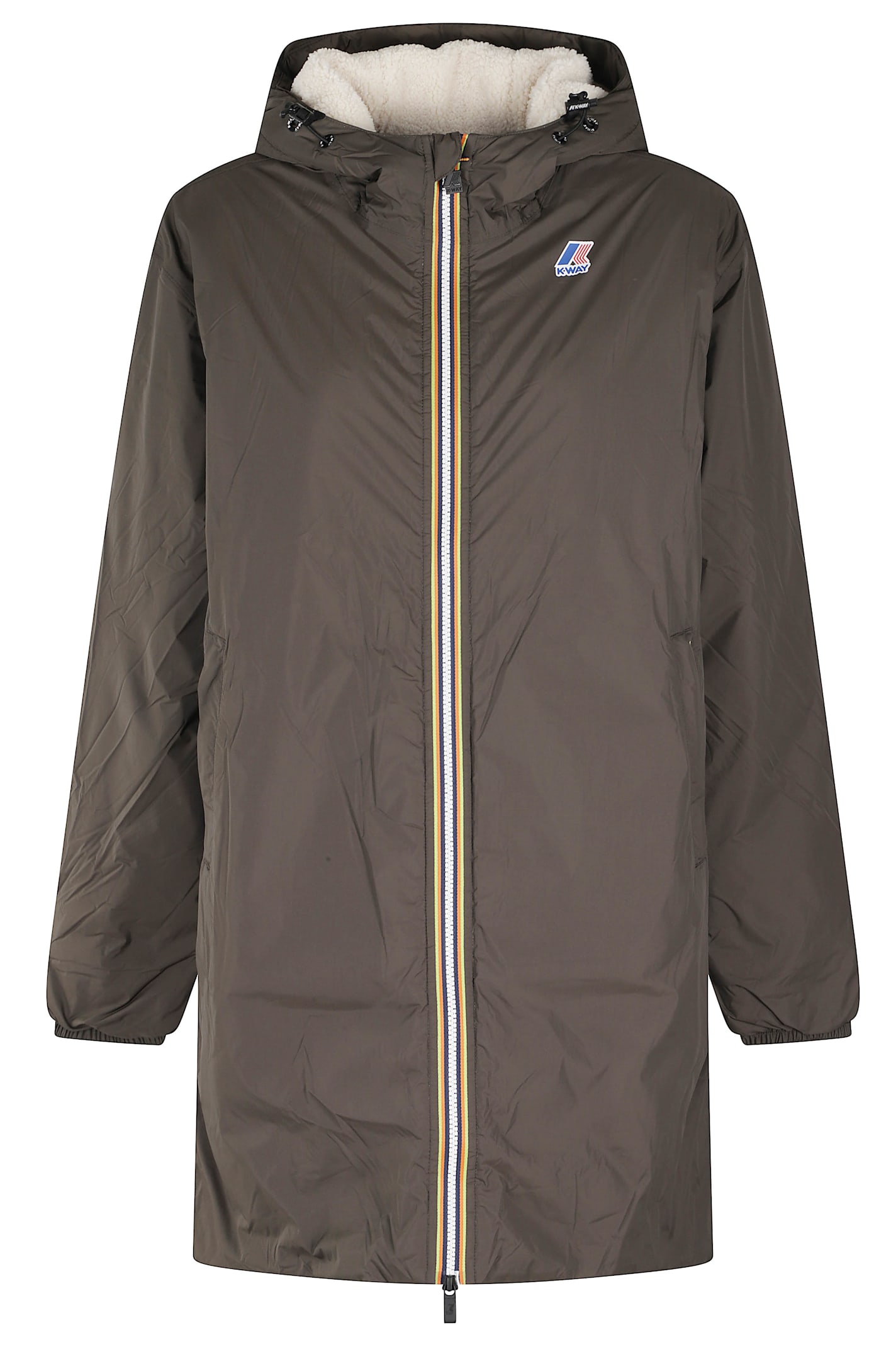 K-way Le Vrai 4.0 Eiffel East Orsett Down Jacket In Black