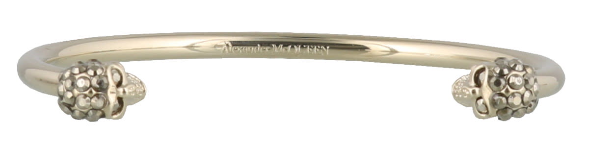 Alexander McQueen Skull Thin Bracelet