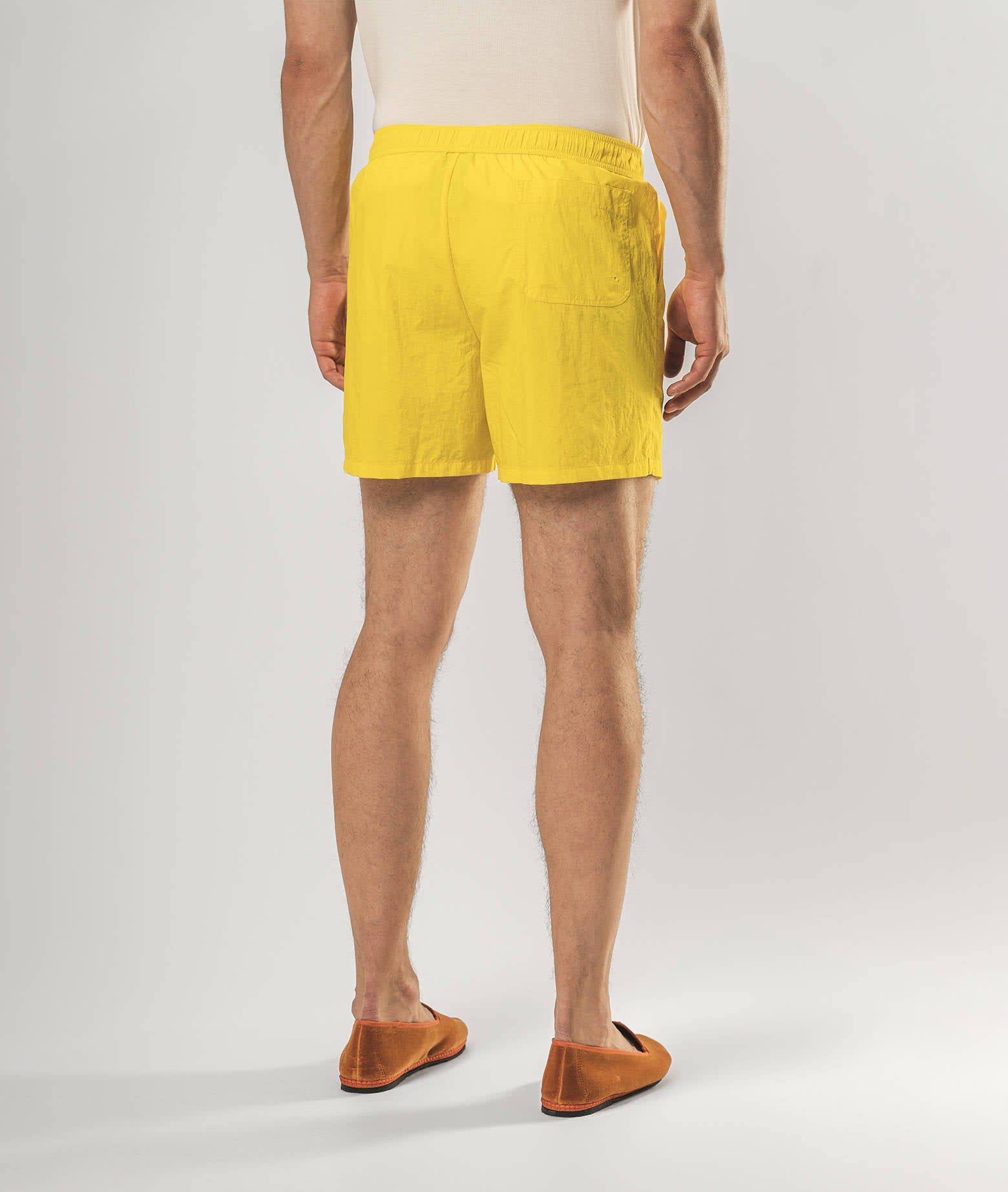 Larusmiani Swim Shorts Dorji Mare Swimming Trunks In Yellow