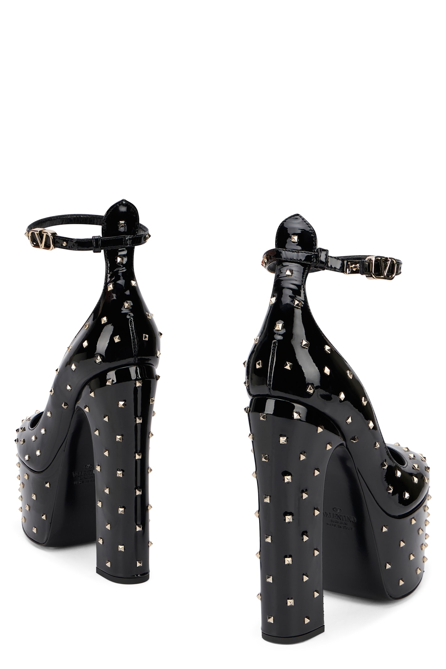 Valentino Elegant High-heeled Shoes With A Plateau. In Multi