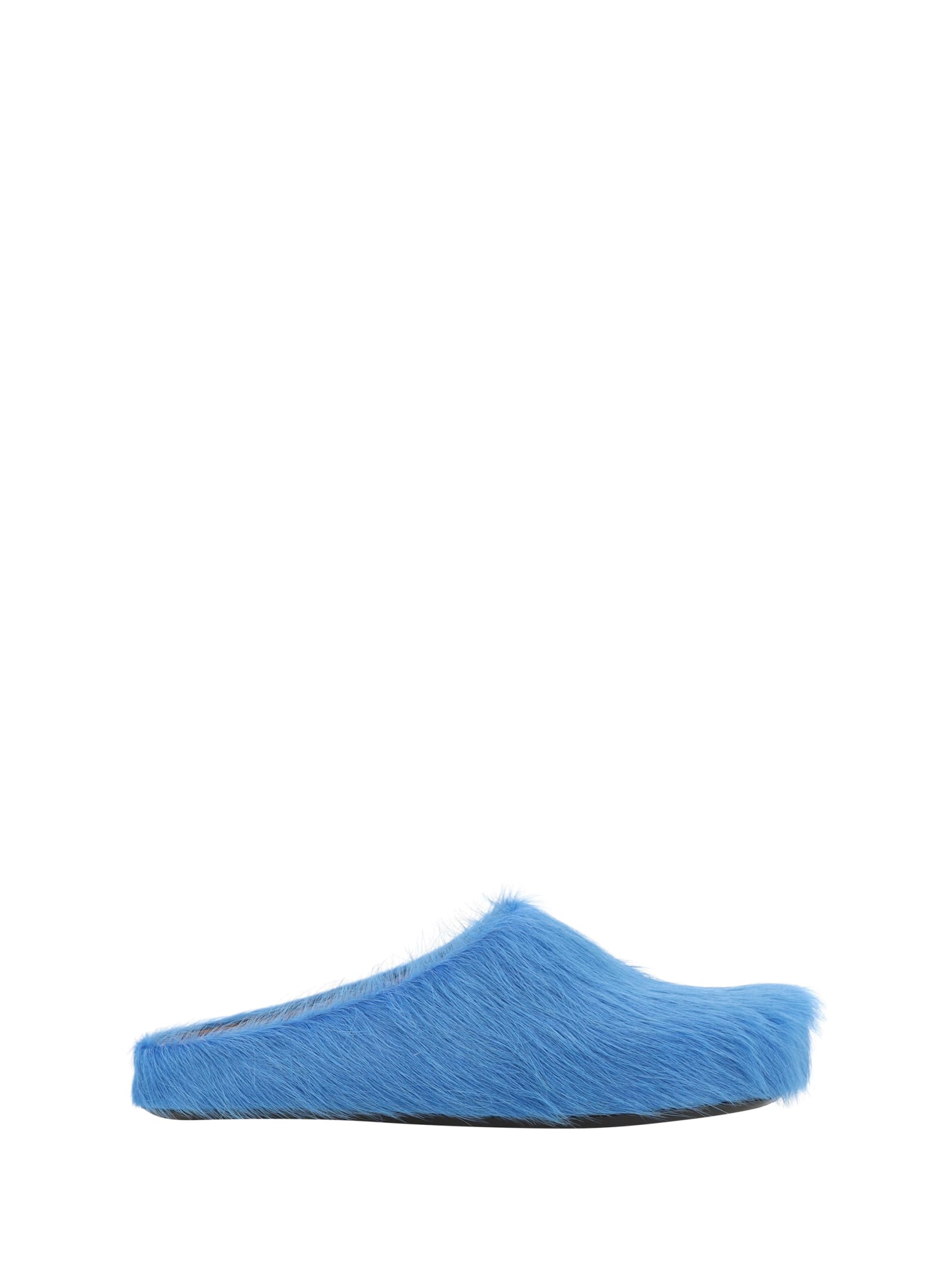 Shop Marni Fussbett Sandals In Blue