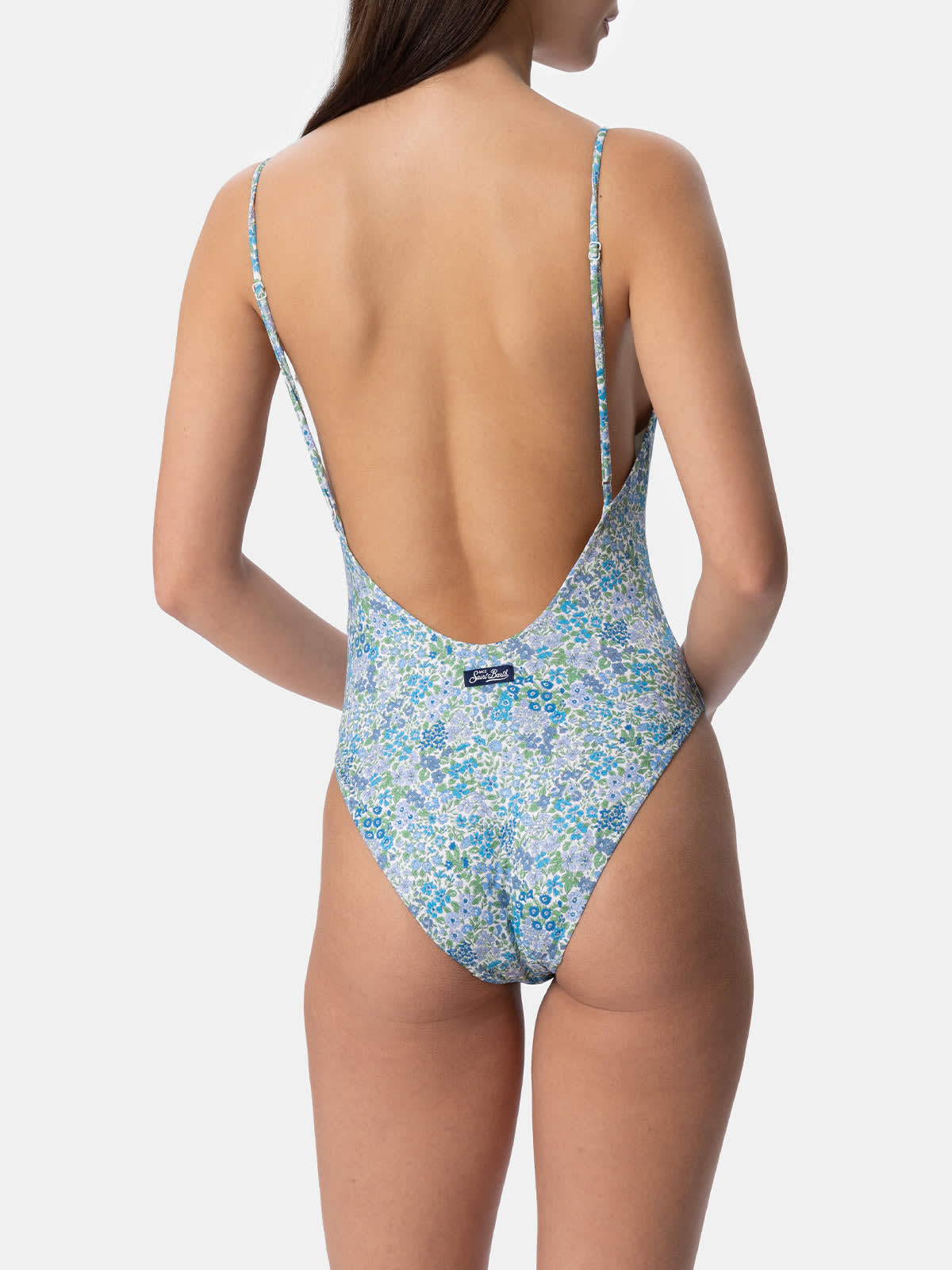 MC2 SAINT BARTH WOMAN JOANNA LUISE ONE-PIECE SWIMSUIT CECILLE MADE WITH LIBERTY FABRIC 