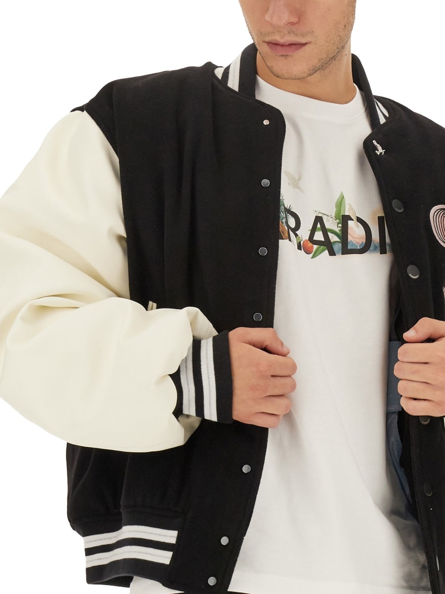Shop 3paradis T-shirt With Logo In White