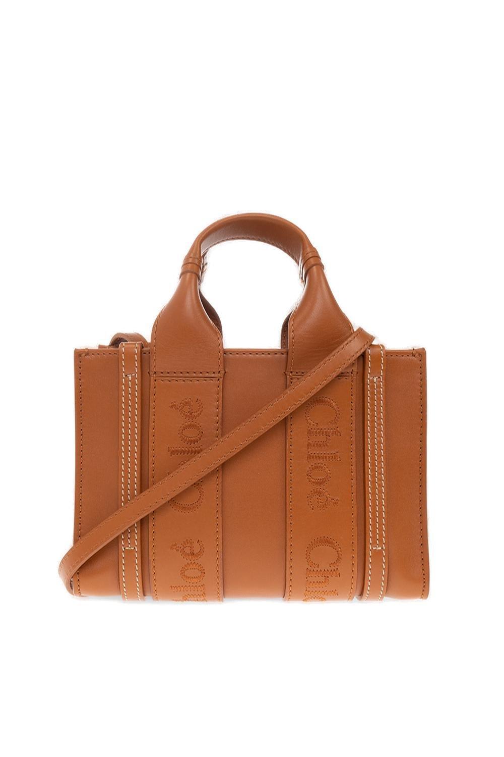 Chloé Woody Mini Tote Bag