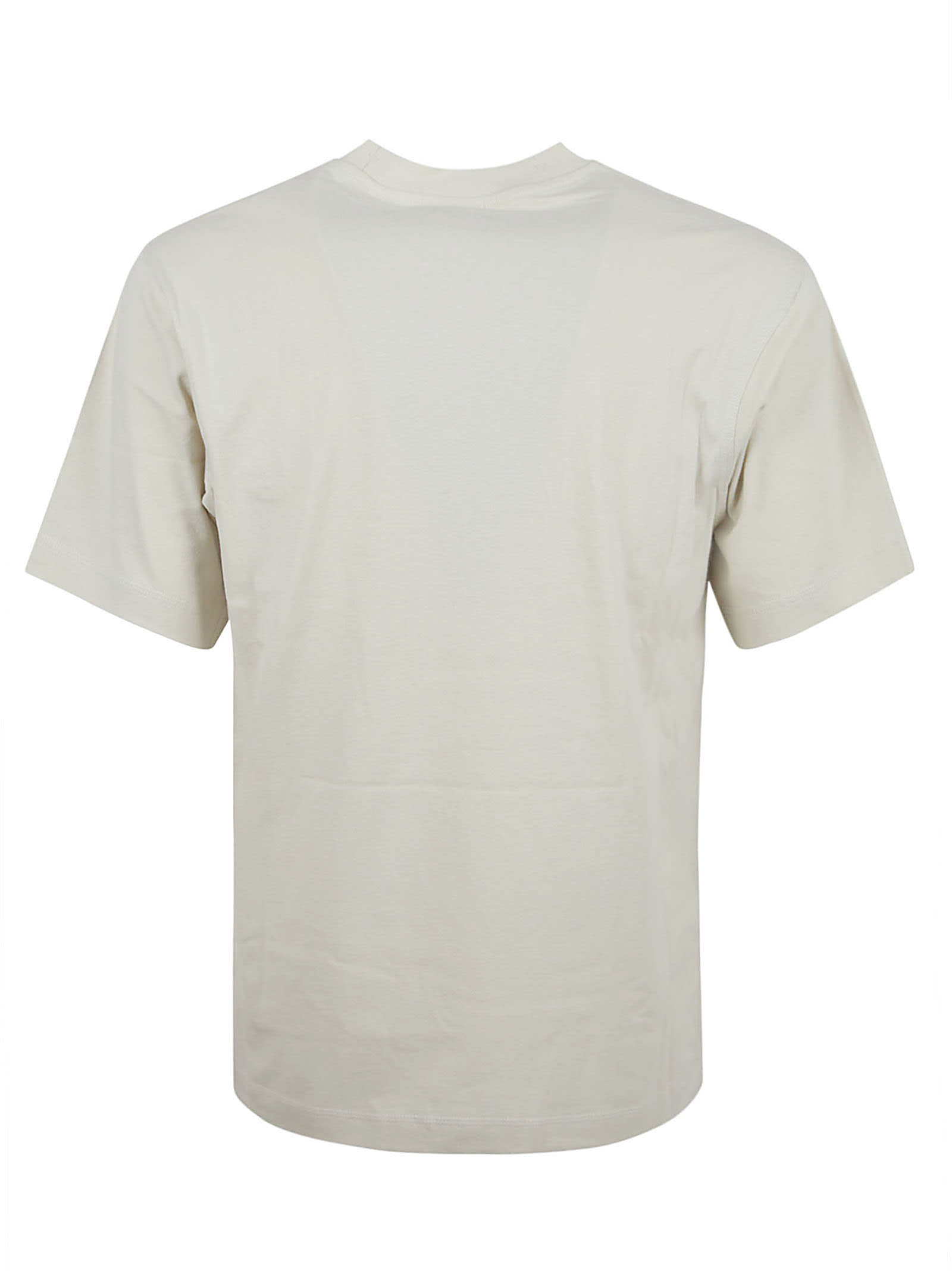 Shop Burberry Ekd T-shirt In Plaster