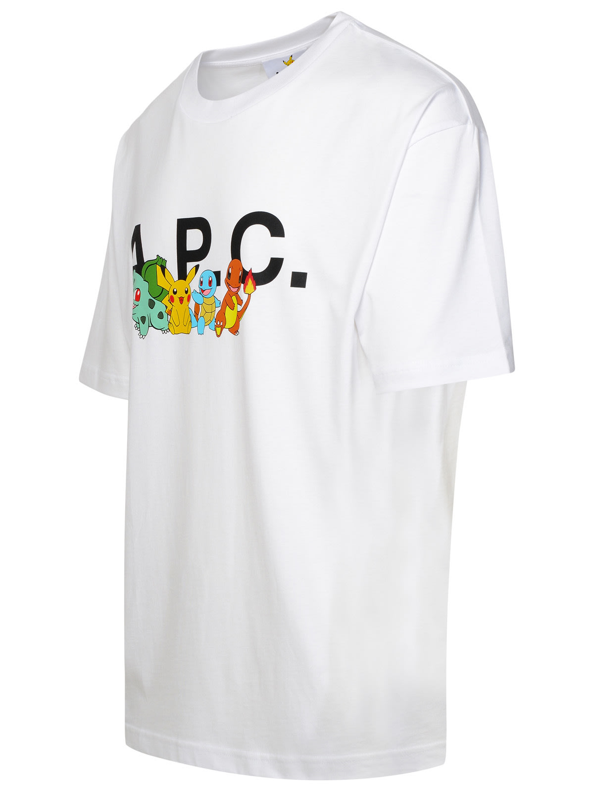 Shop Apc Pokémon The Crew White Cotton T-shirt