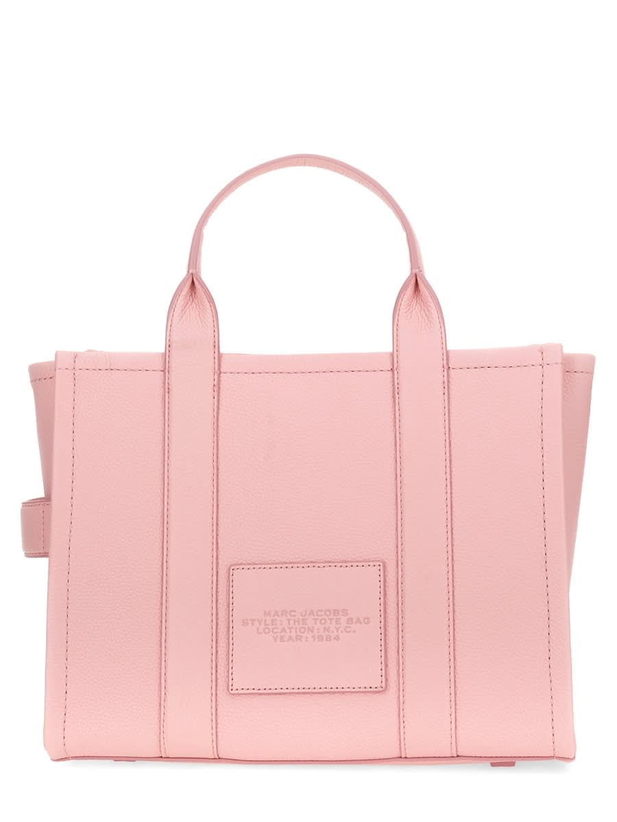 Shop Marc Jacobs The Tote Medium Bag In Pink