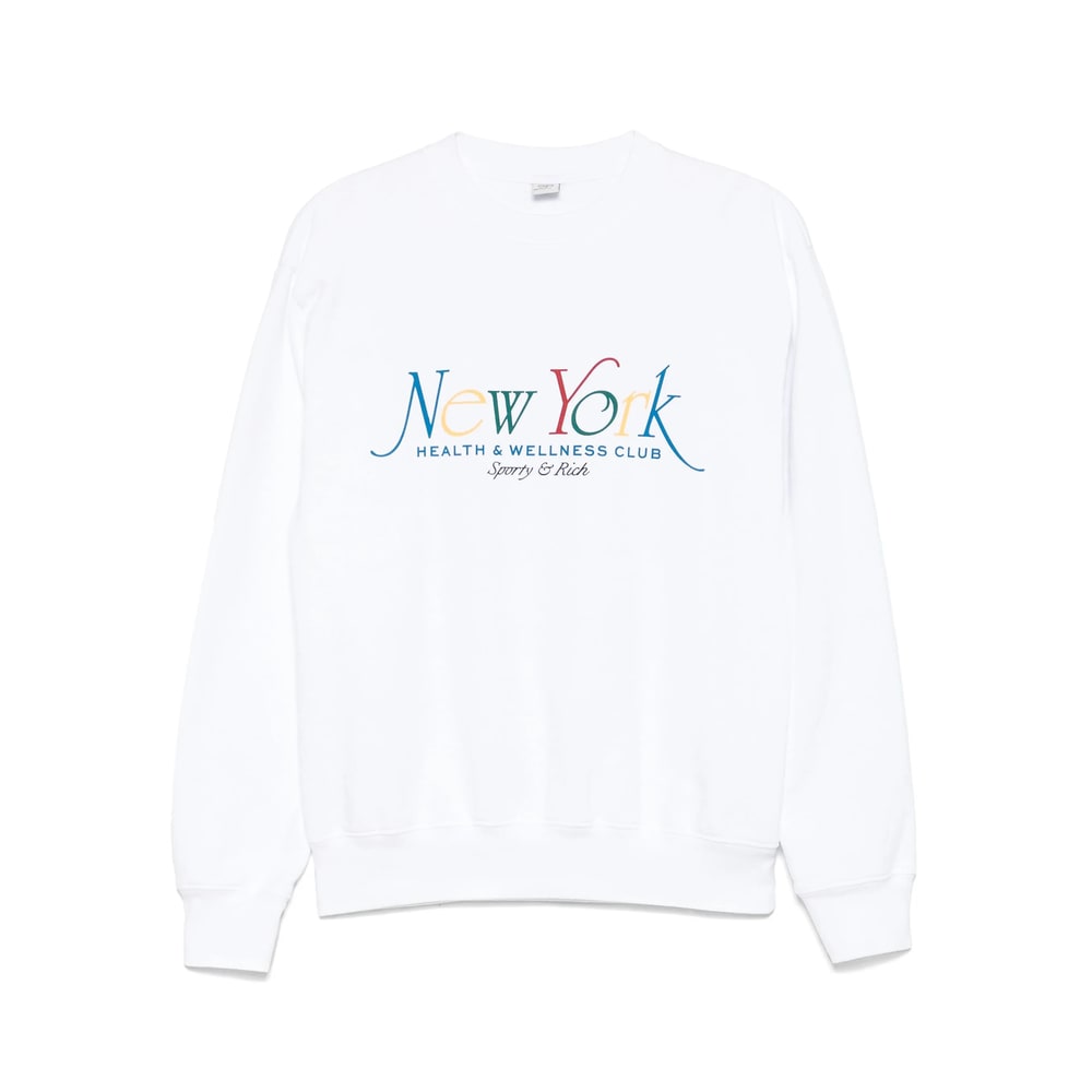 Sporty &amp; Rich Sweater In White