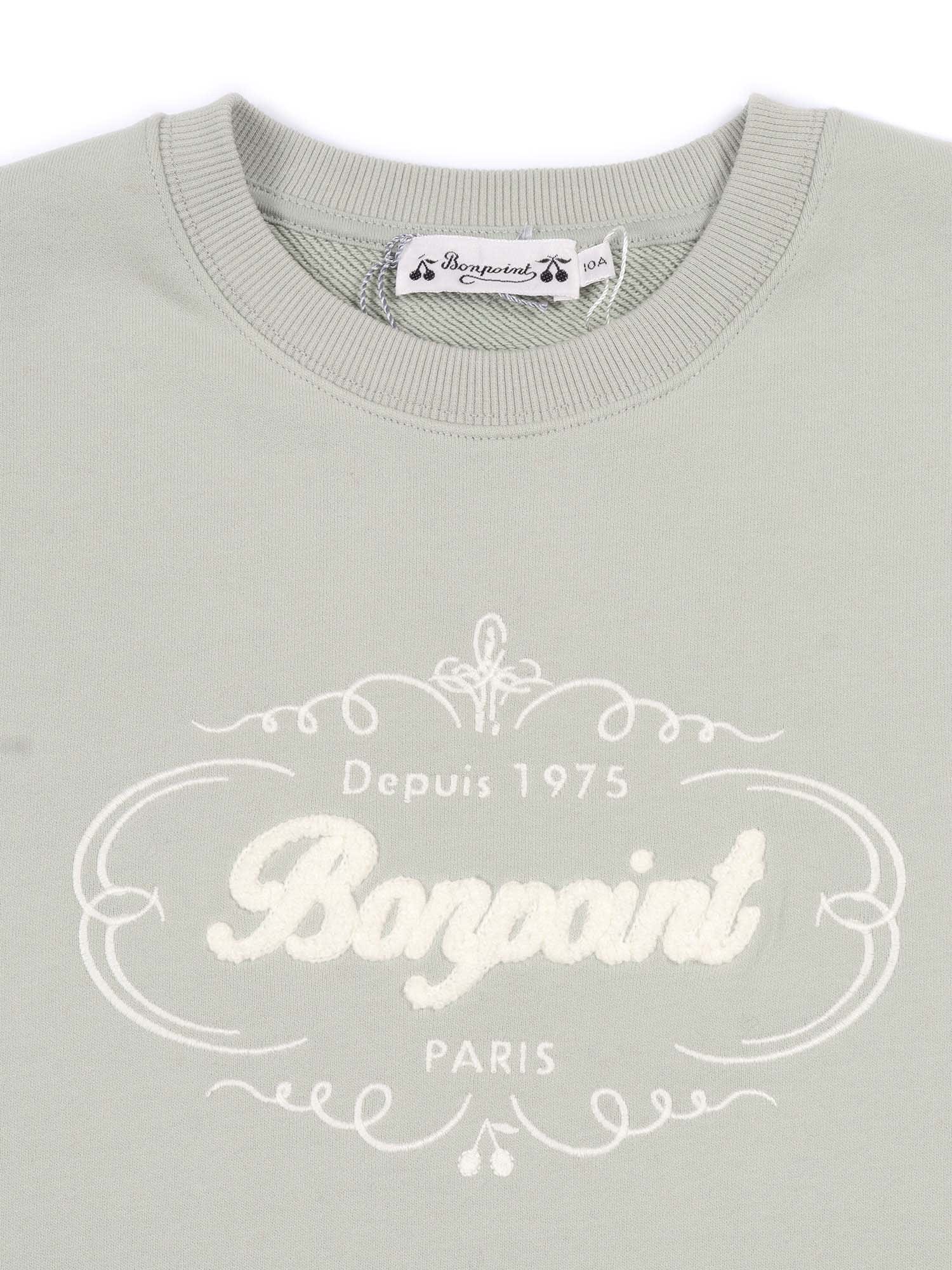 Bonpoint Tonino Sweatshirt In Gray