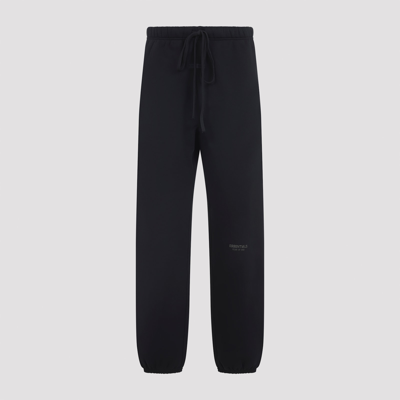 Fear Of God Black Cotton Vintage Fleece Sweatpants In Black